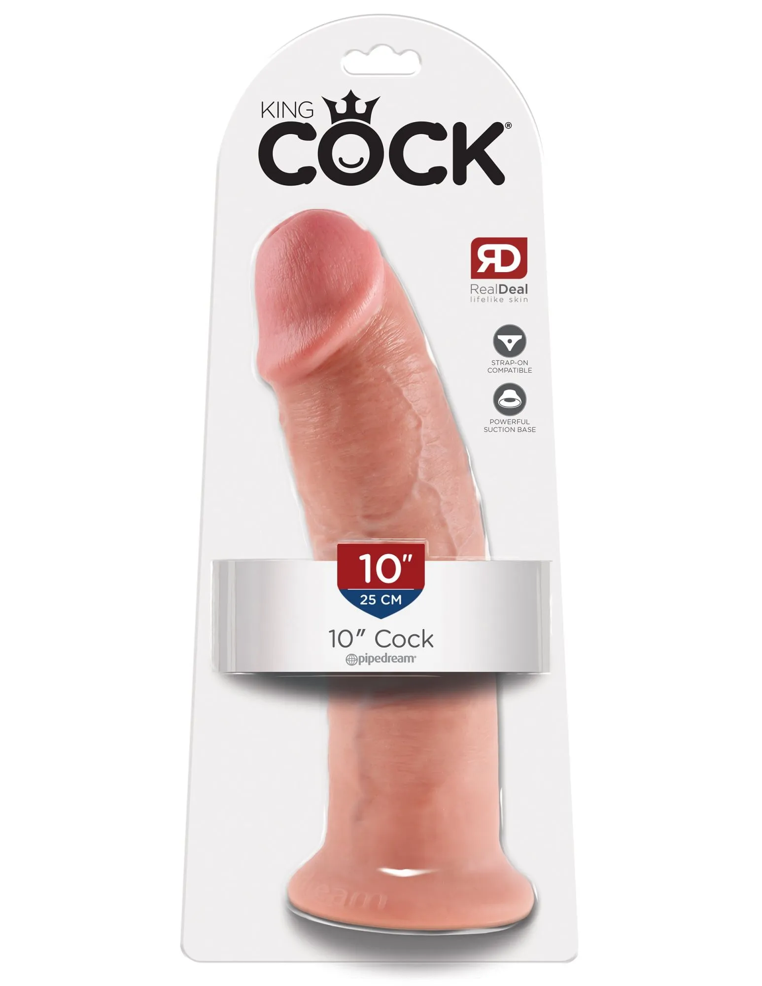 фаллоимитатор king cock 25 см cock pipedream 550521pd в России