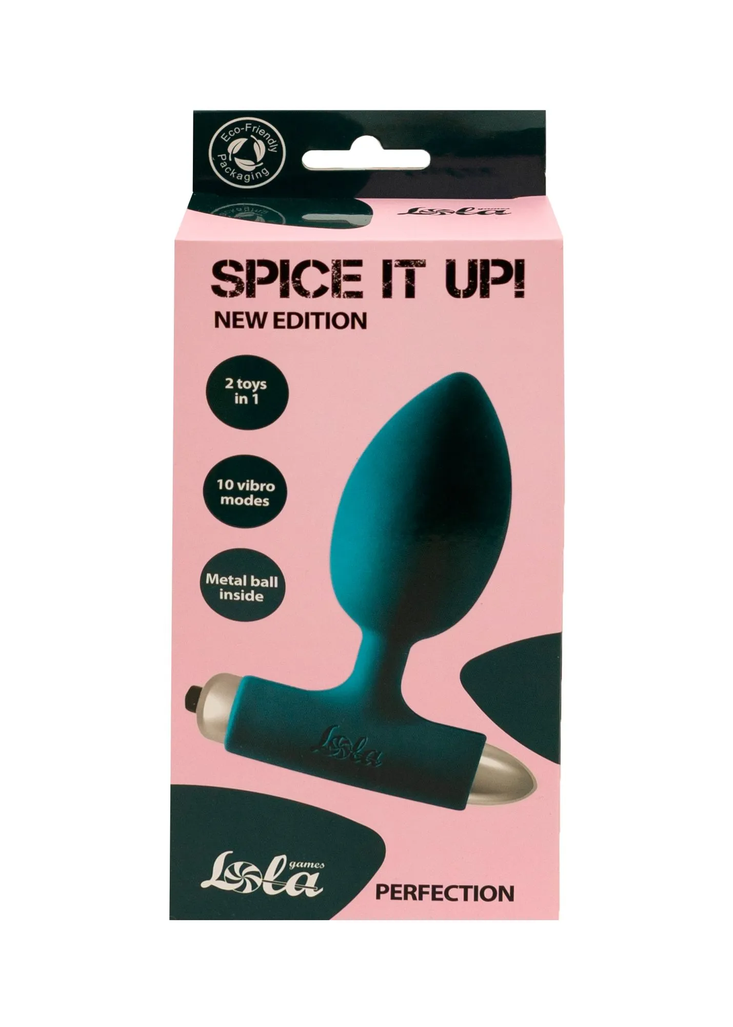 анальная пробка с вибрацией spice it up new edition perfection dark green 8014-02lola в России