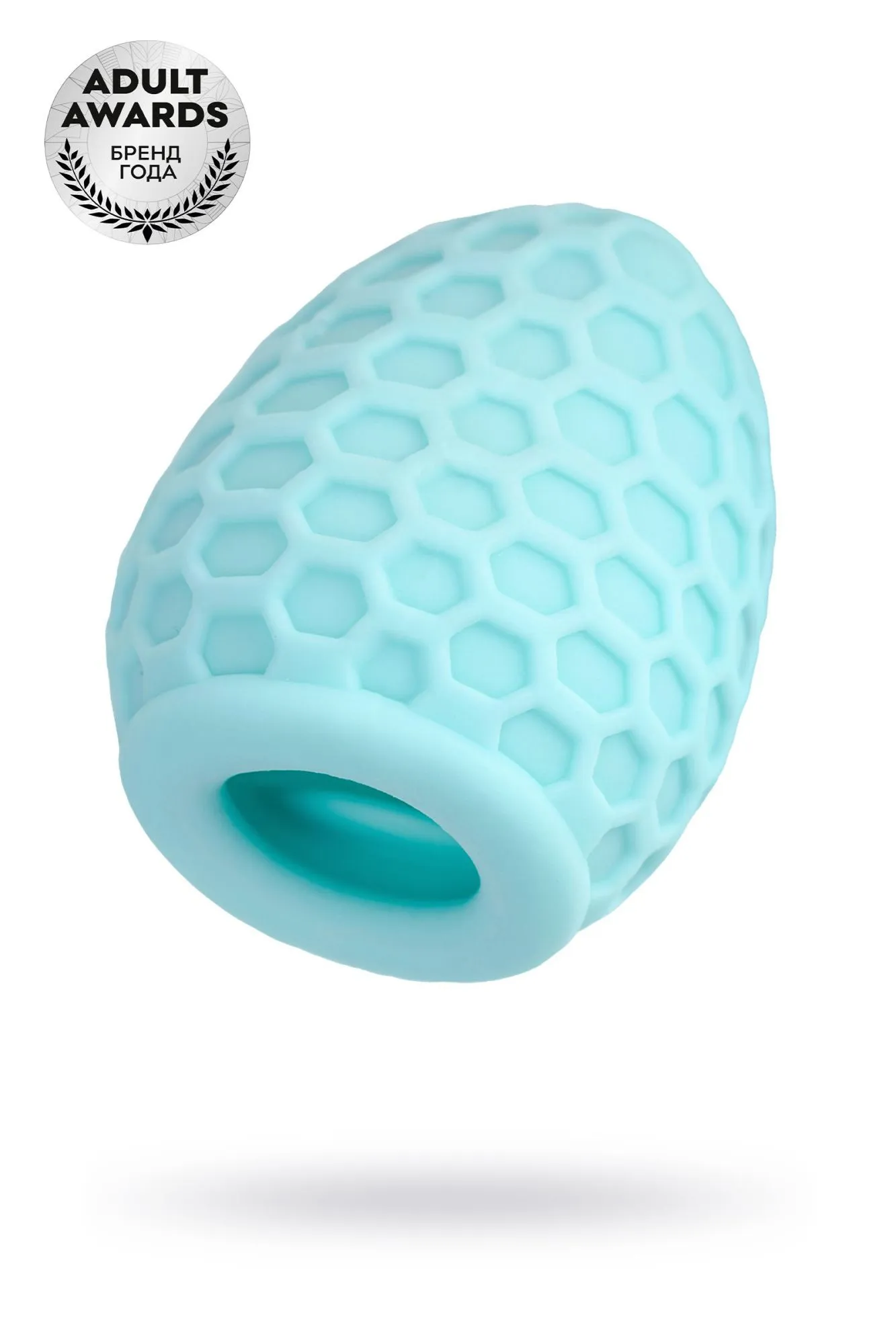 мастурбатор a-toys pufl, бирюзовый, тре, 6 см ø 2,7 см в России