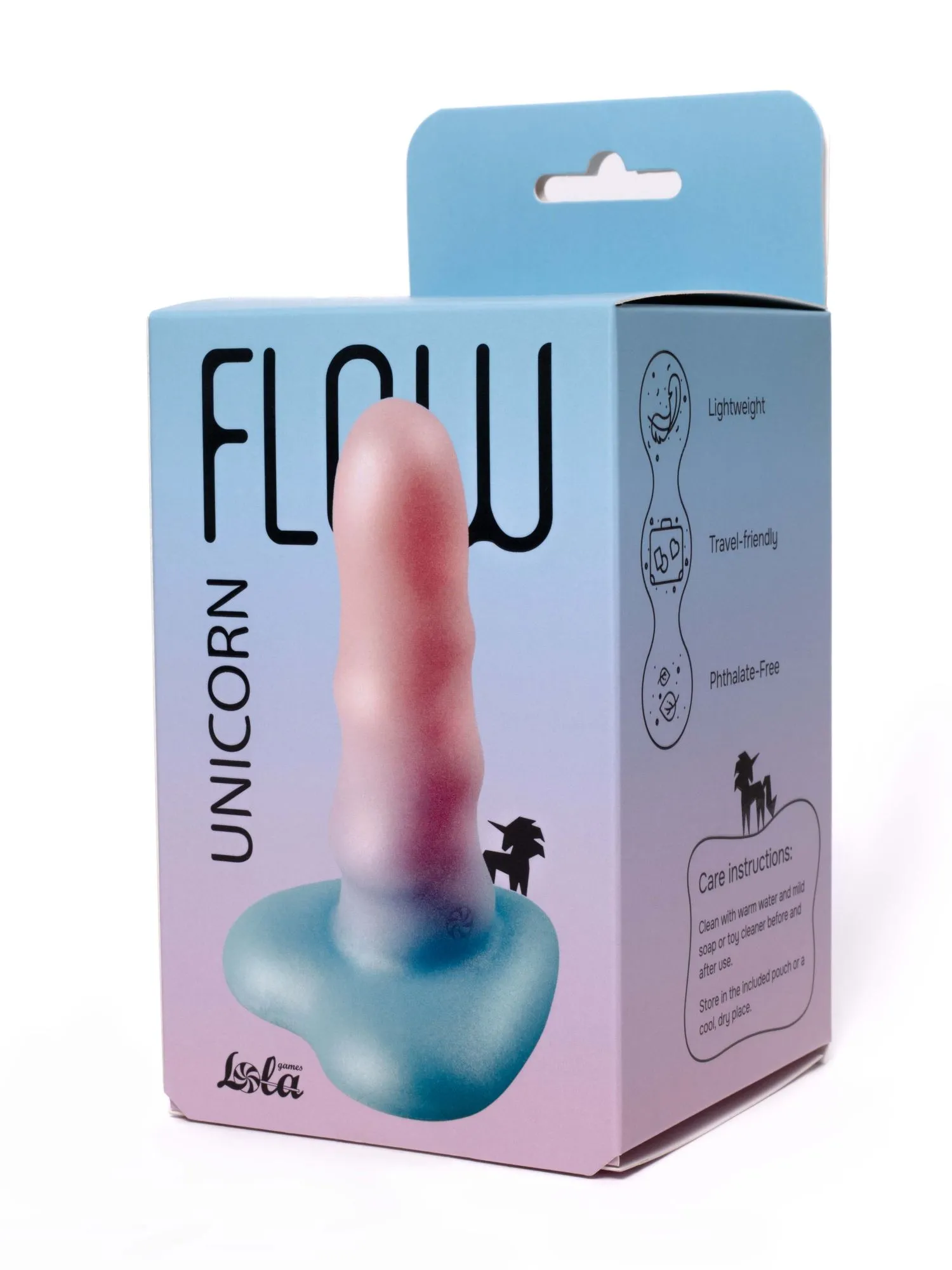 нереалистичный дилдо unicorn mini light 2047-02lola в России