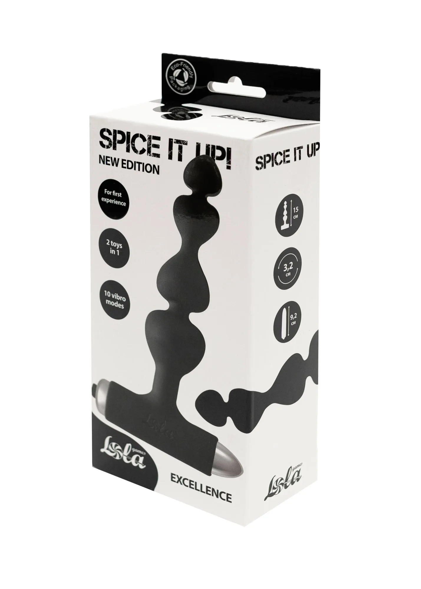 анальная пробка с вибрацией spice it up new edition excellence black 8016-01lola в России