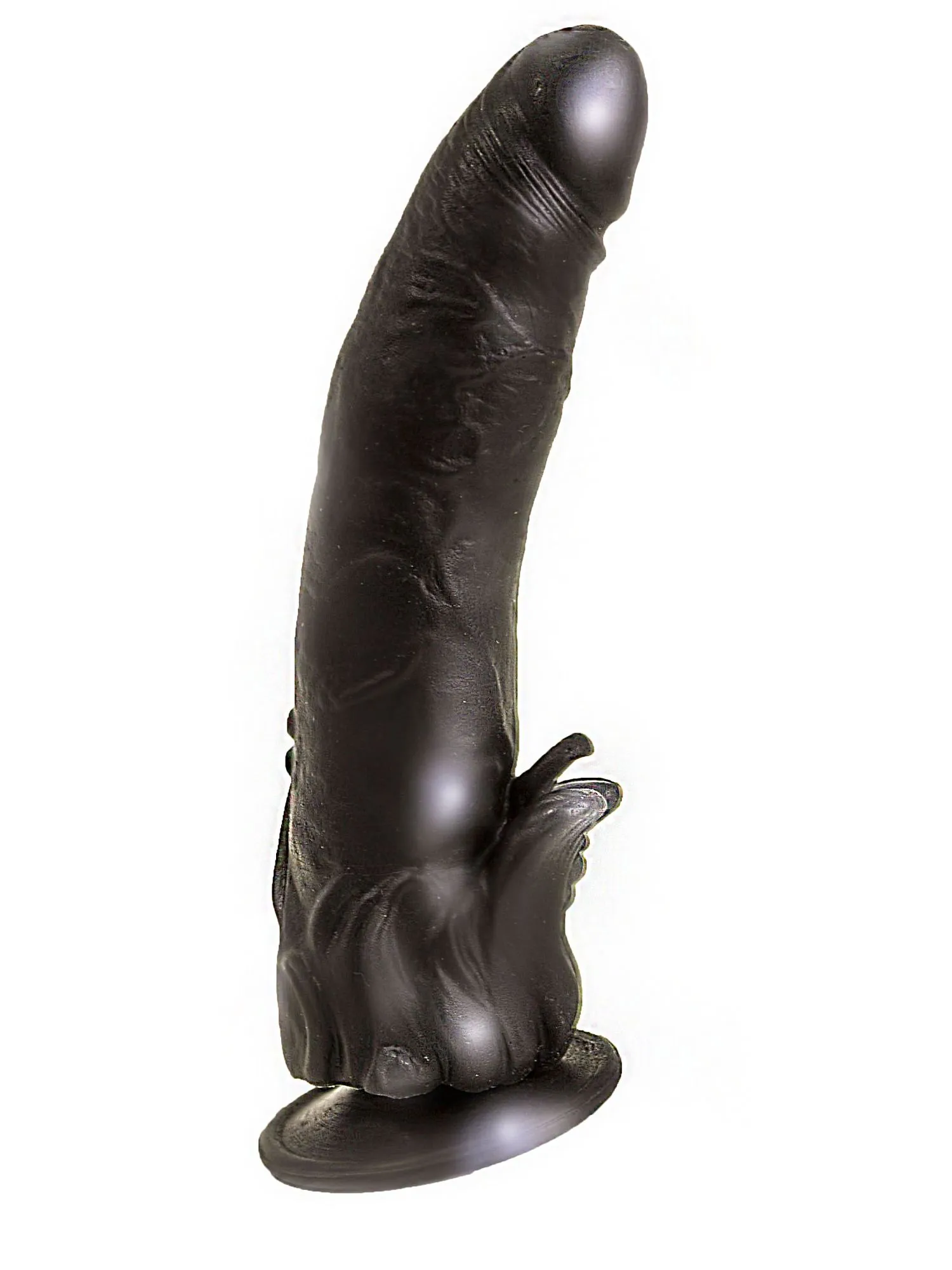 фаллоимитатор на присоске черный 400200ru в России