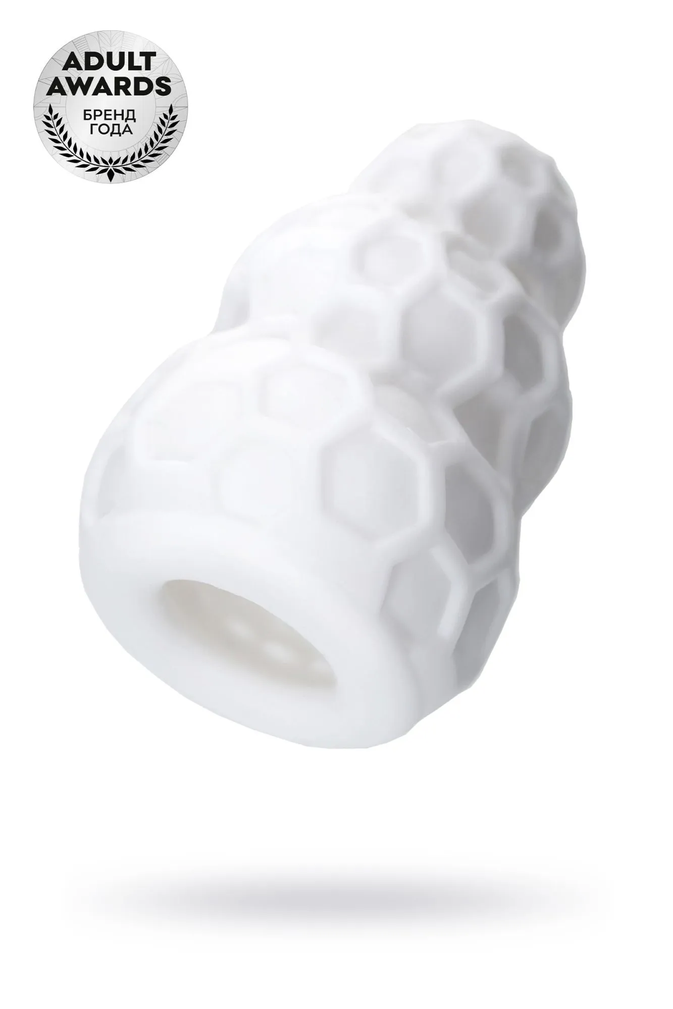 мастурбатор a-toys flaff, tpe, белый, 8см, ø 2,9 см в России