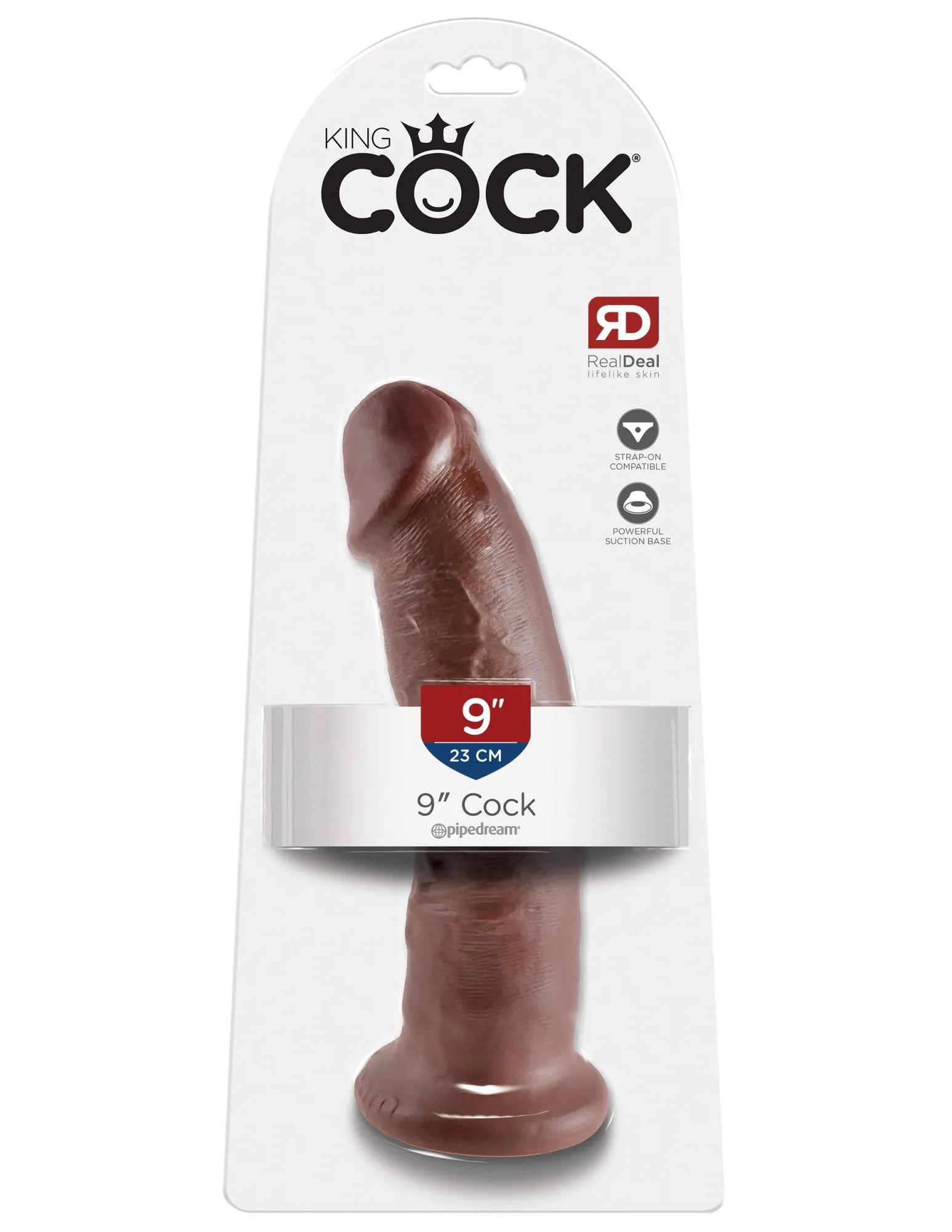 фаллоимитатор king cock 9" cock - brown pipedream 550429pd в России