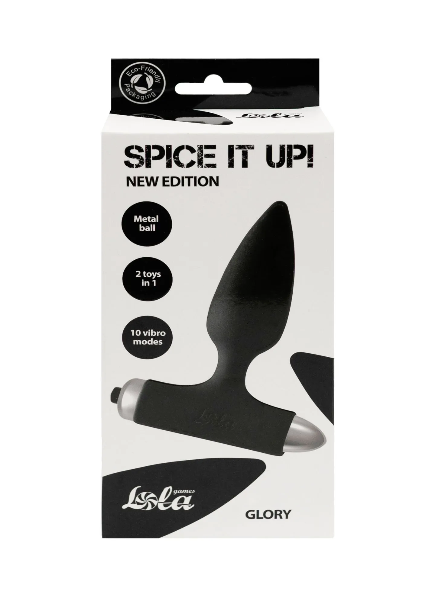 анальная пробка с вибрацией spice it up new edition glory black 8015-01lola в России