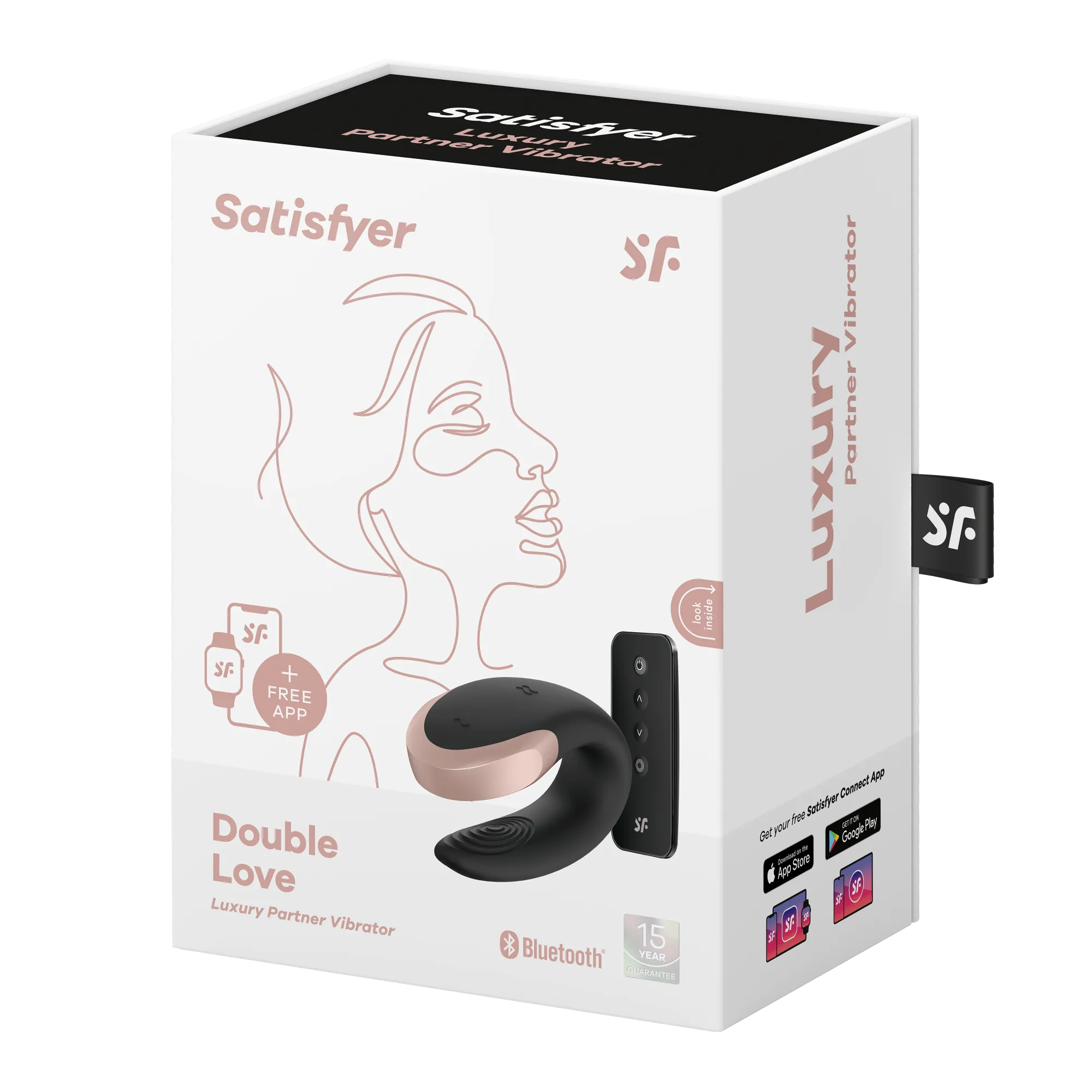 виброcтимулятор satisfyer double love connect app black 001722sa в России