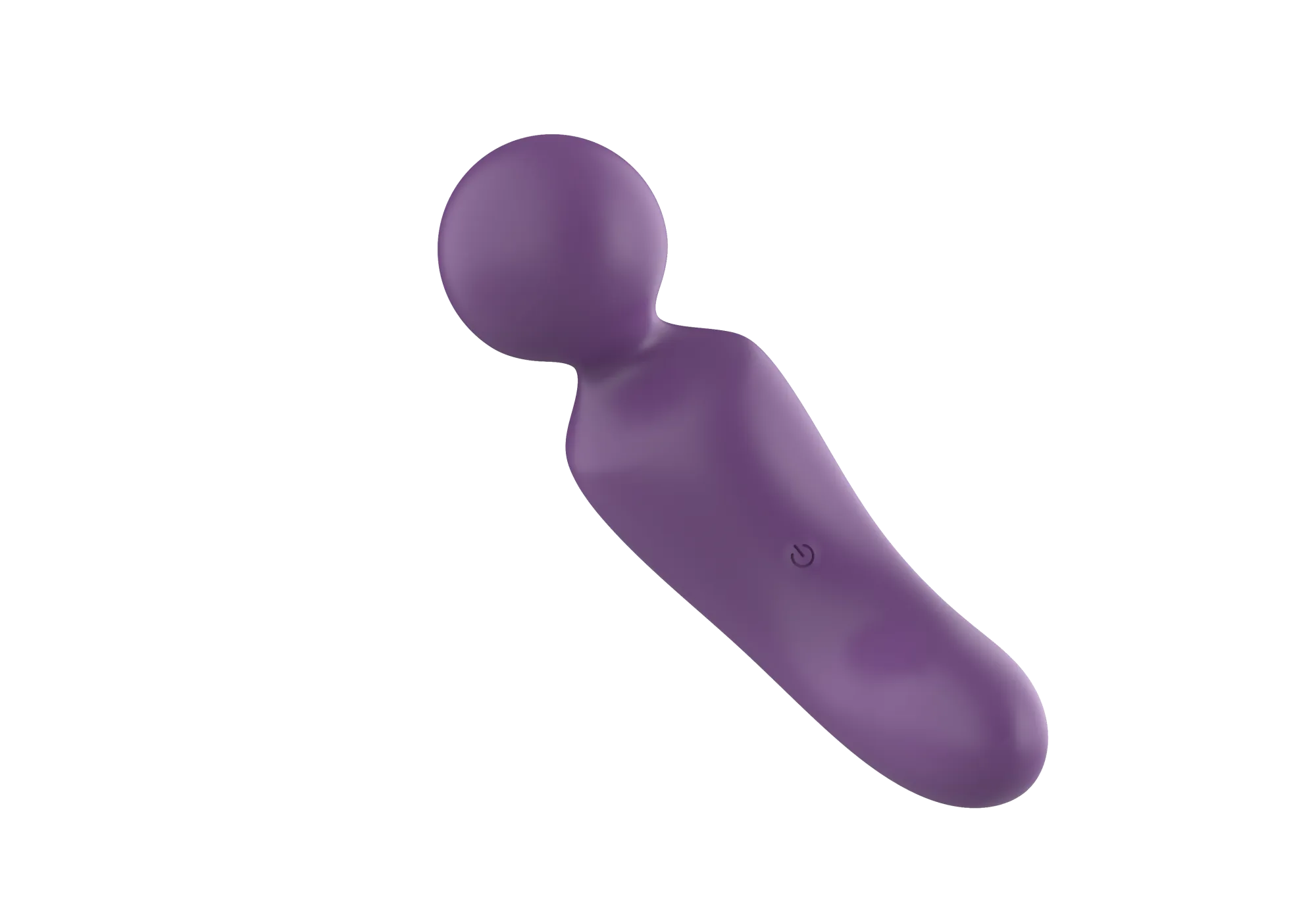 вибратор- вонд с изогнутым корпусом secwell sw24125-purple в России