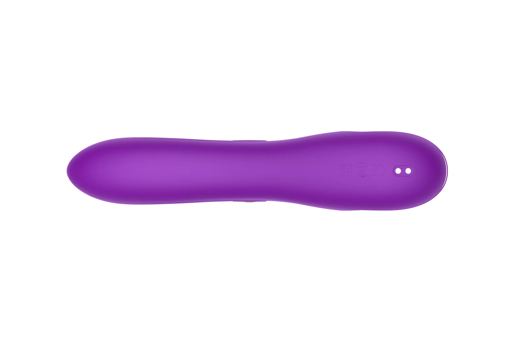 силиконовый вибратор-кролик с функцией вращения sw3052-purple в России
