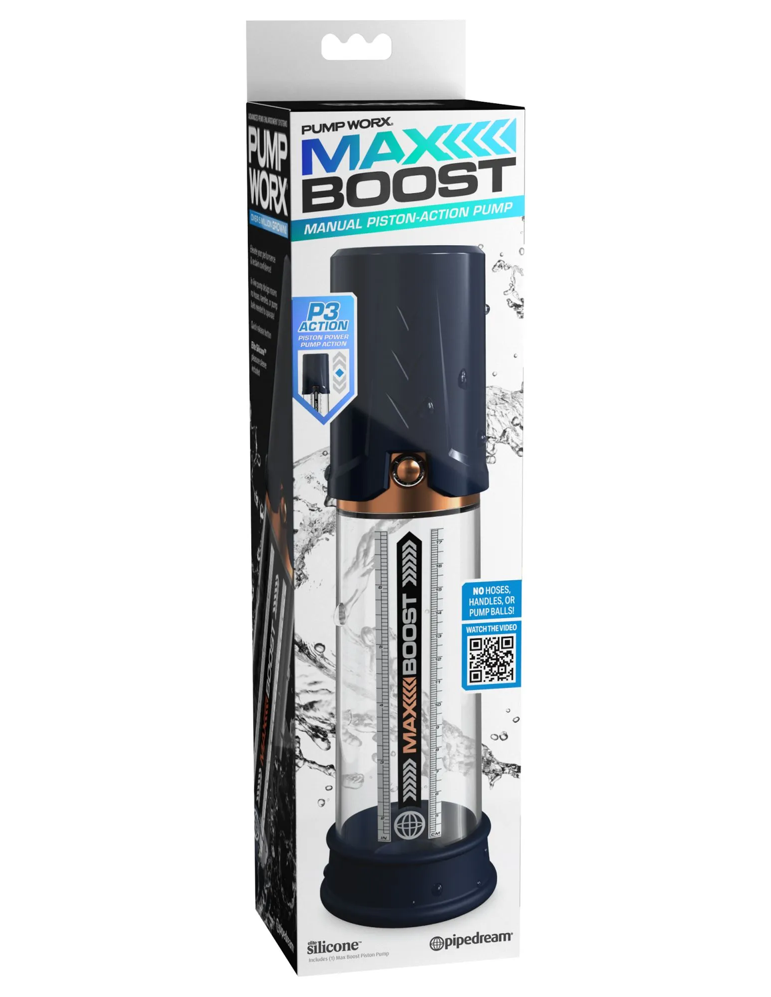 вакуумная помпа max boost - blue/clear pipedream 324925pd в России