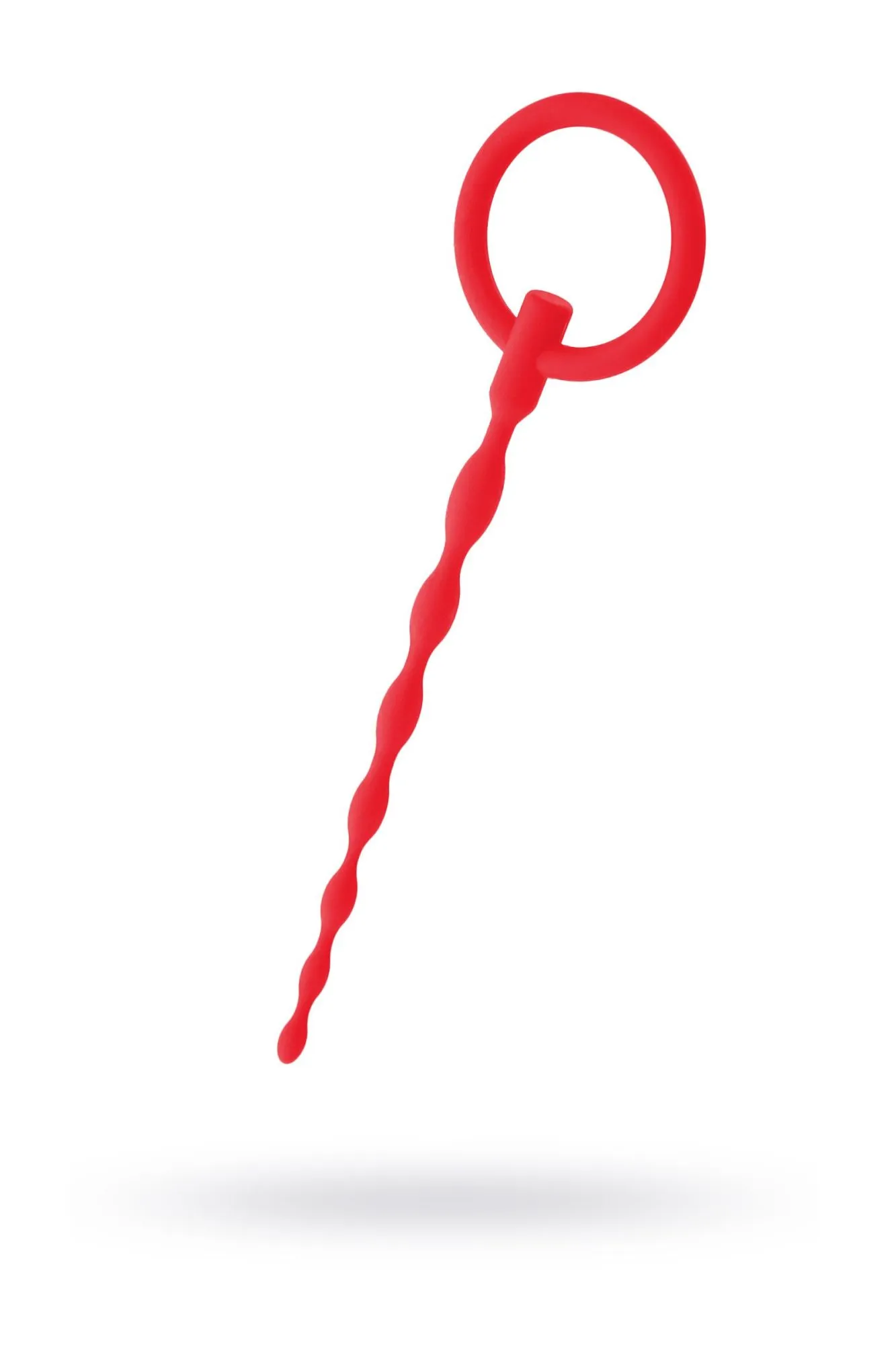 уретральный плаг black&red by toyfa, силикон, красный, 16 см в России