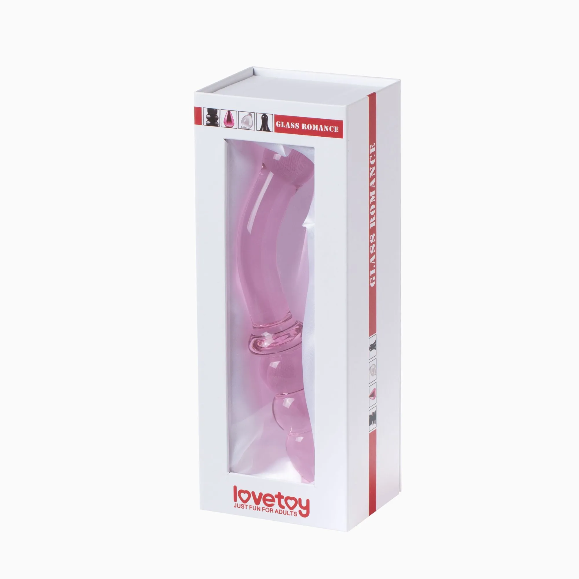двусторонний фаллоимитатор lovetoy, розовый в России