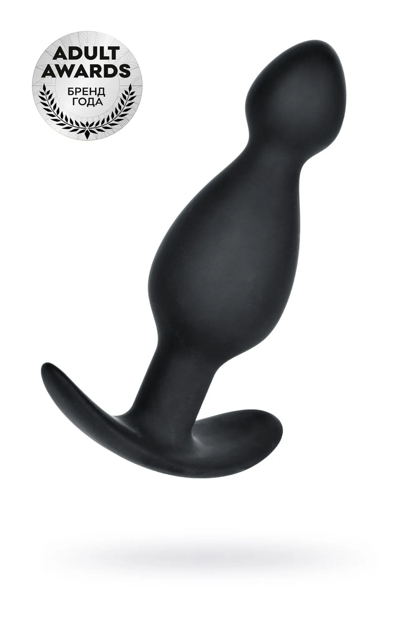 анальная пробка a-toys by toyfa, размер m, силикон, черная, 11,5 см в России