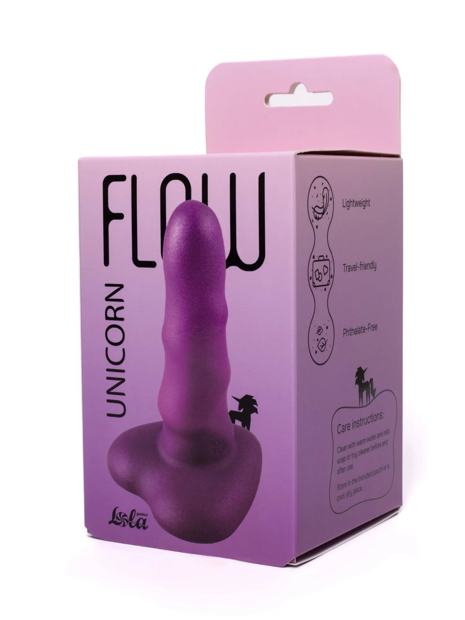 нереалистичный дилдо unicorn mini purple 2047-04lola в России