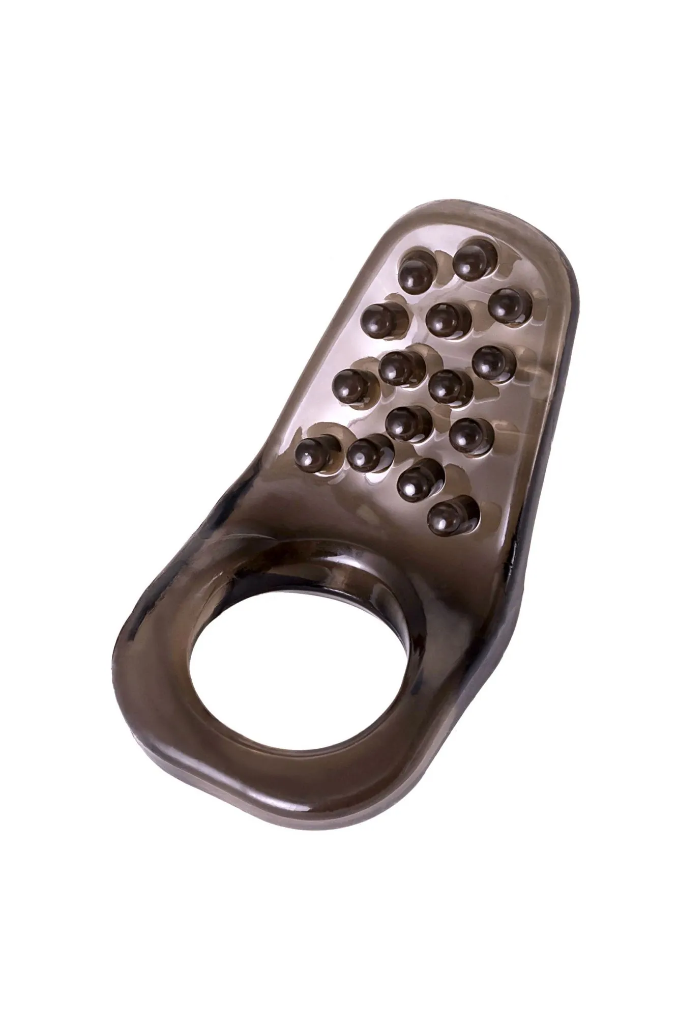 эрекционное кольцо на пенис toyfa xlover, термопластичный эластомер (tpe), черный, 4 см в России