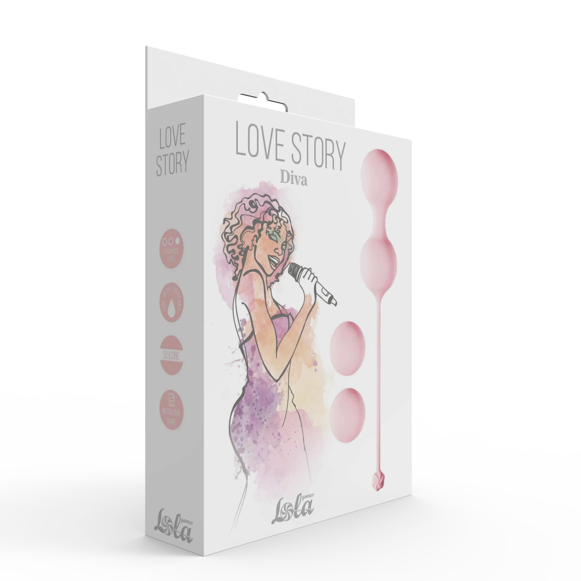 набор вагинальных шариков love story diva tea rose 3012-01lola в России