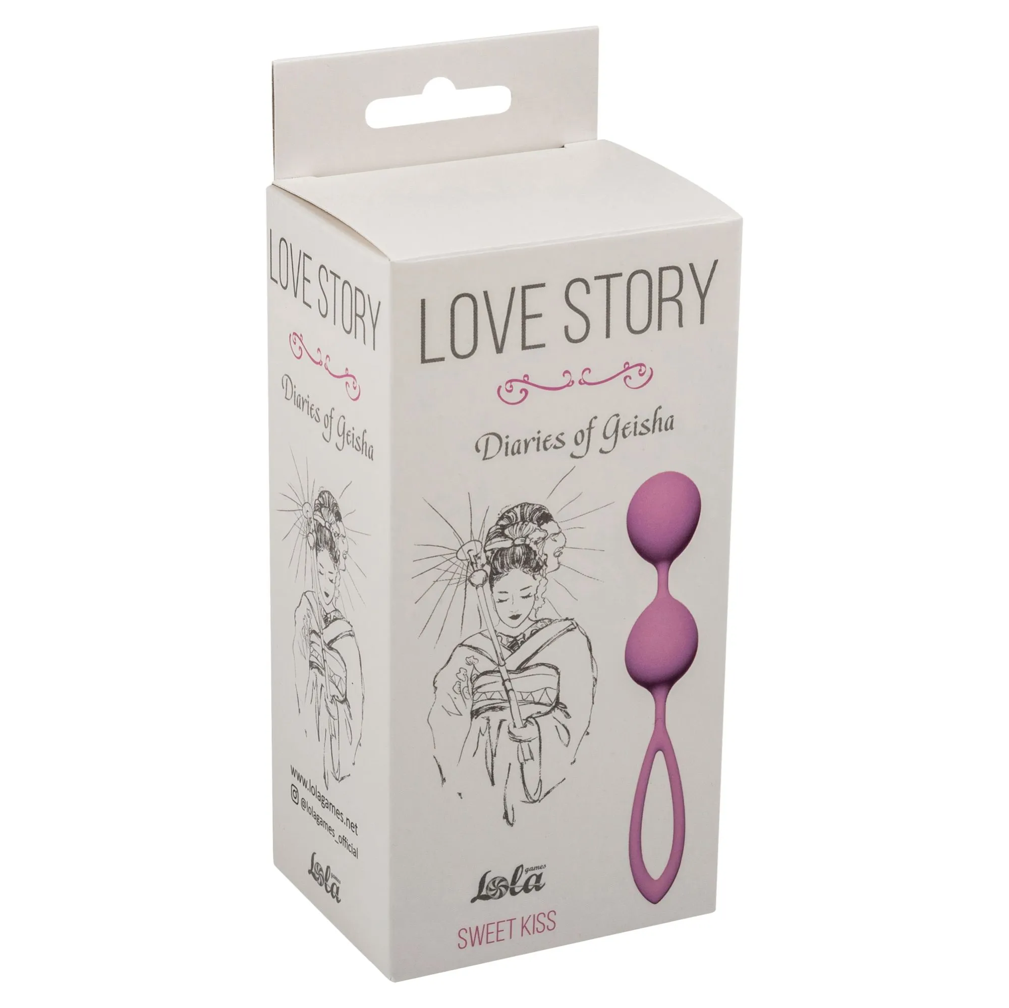вагинальные шарики love story diaries of a geisha sweet kiss 3005-01lola в России