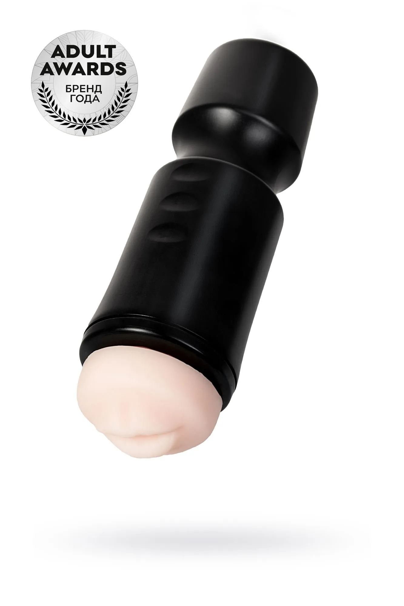 мастурбатор toyfa a-toys denna, рот, tpe, черный, 24 см, 7,6 см в России