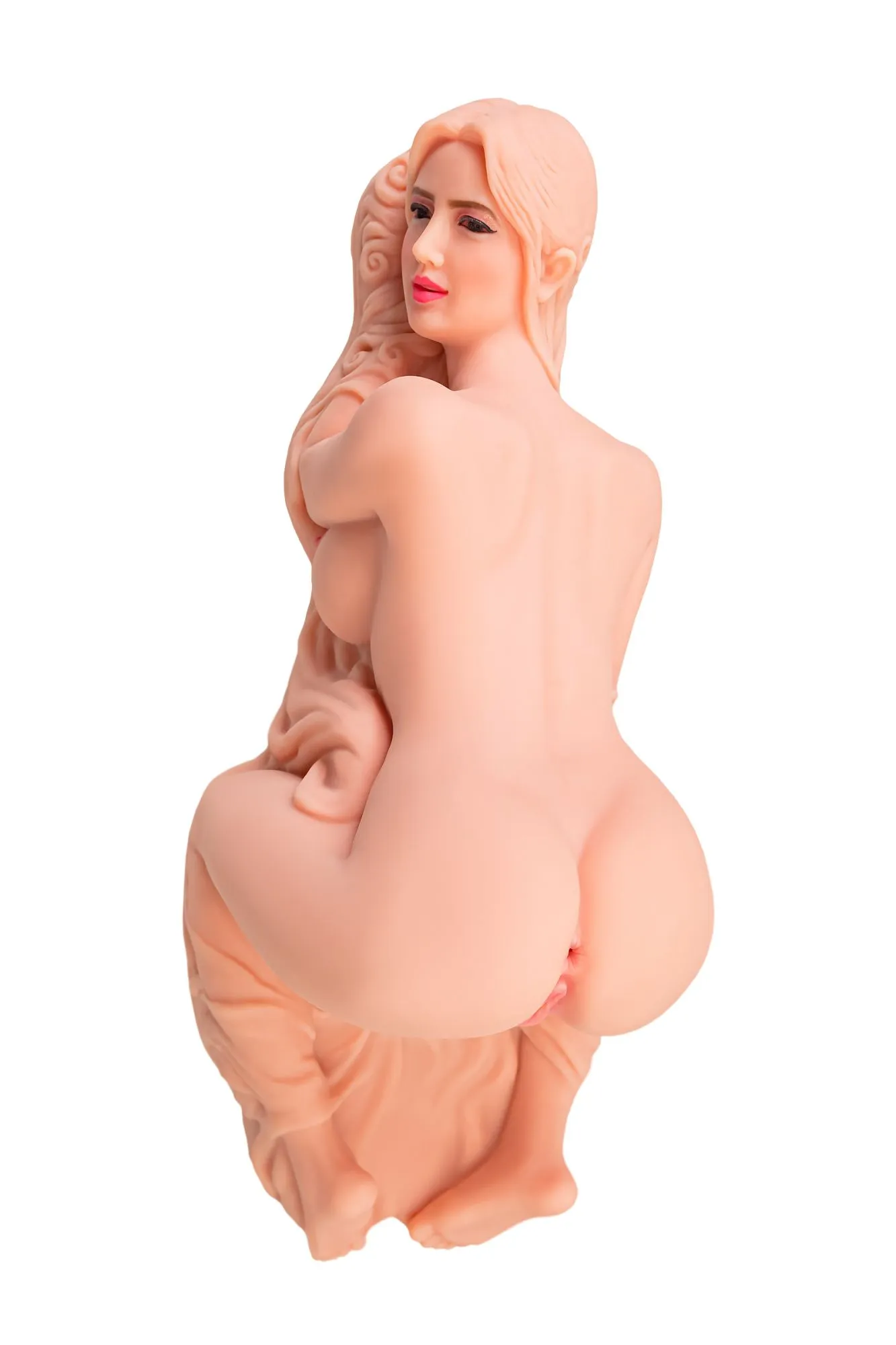 мастурбатор реалистичный kokos valentina, tpr, телесный, 42 см в России