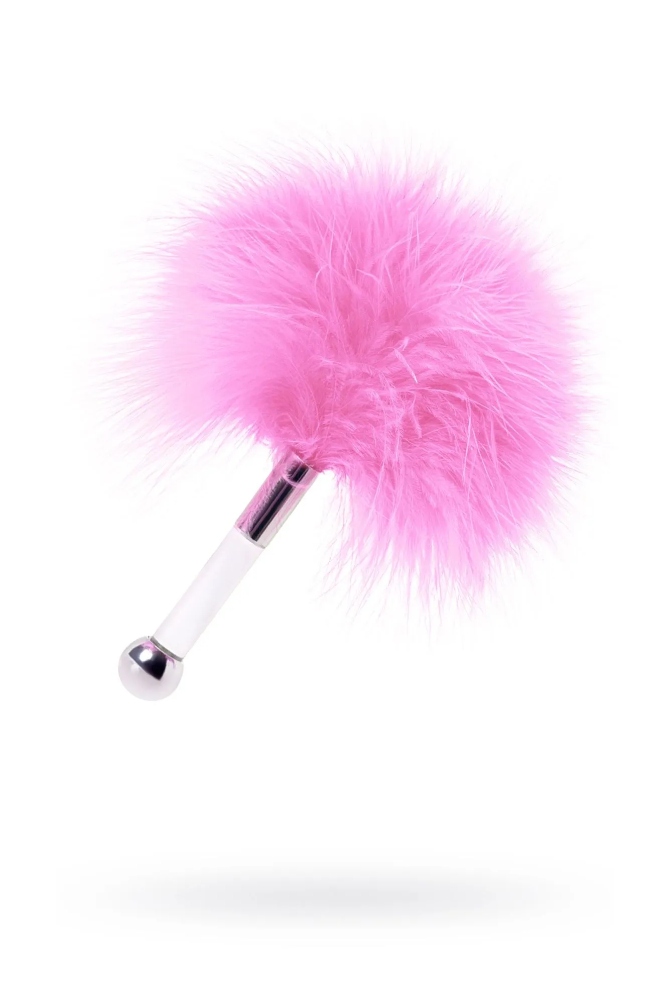 щекоталка toyfa theatre, пух, розовая в России