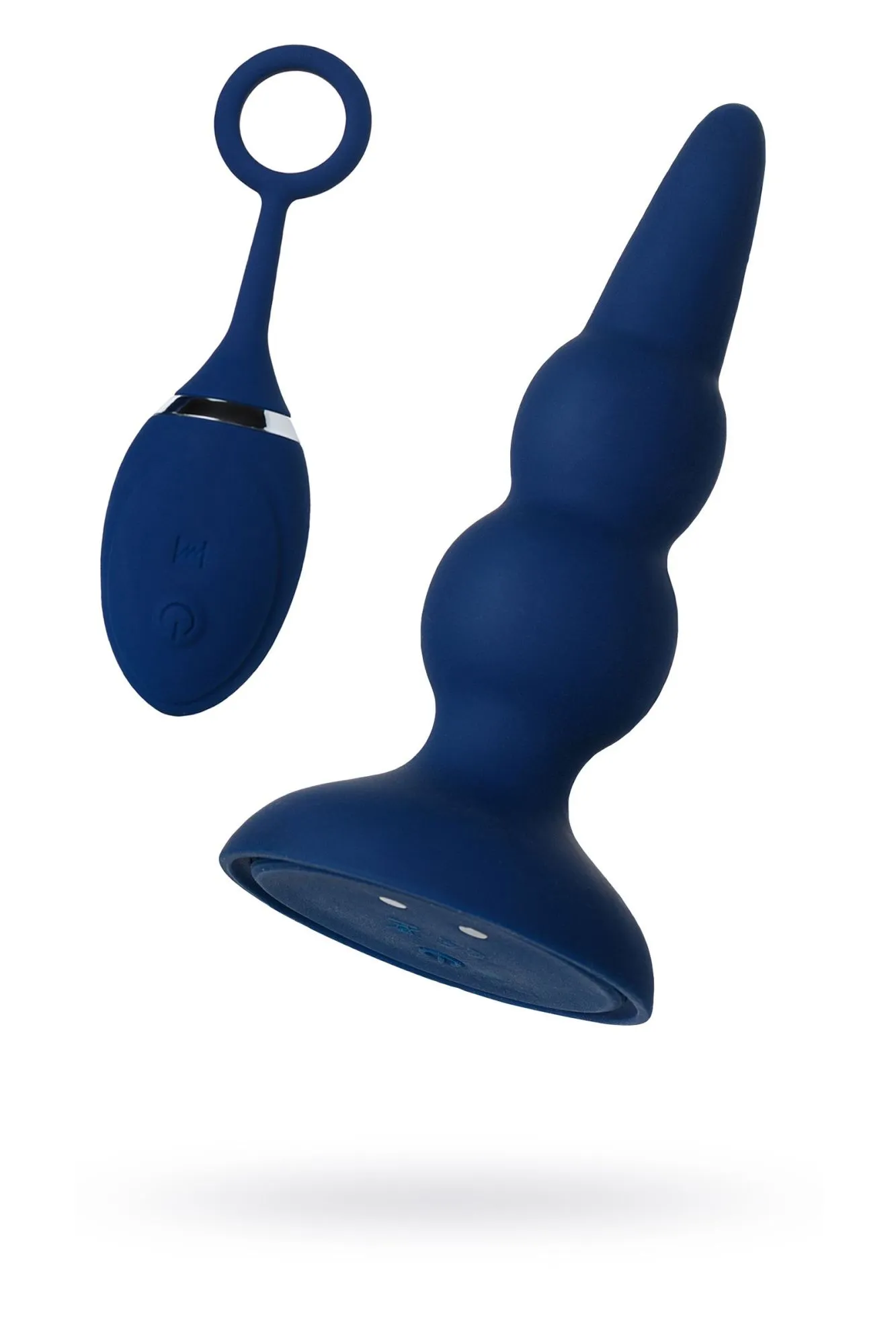 анальная вибровтулка o'play prime с пультом ду, силикон, синий, 12 см. в России