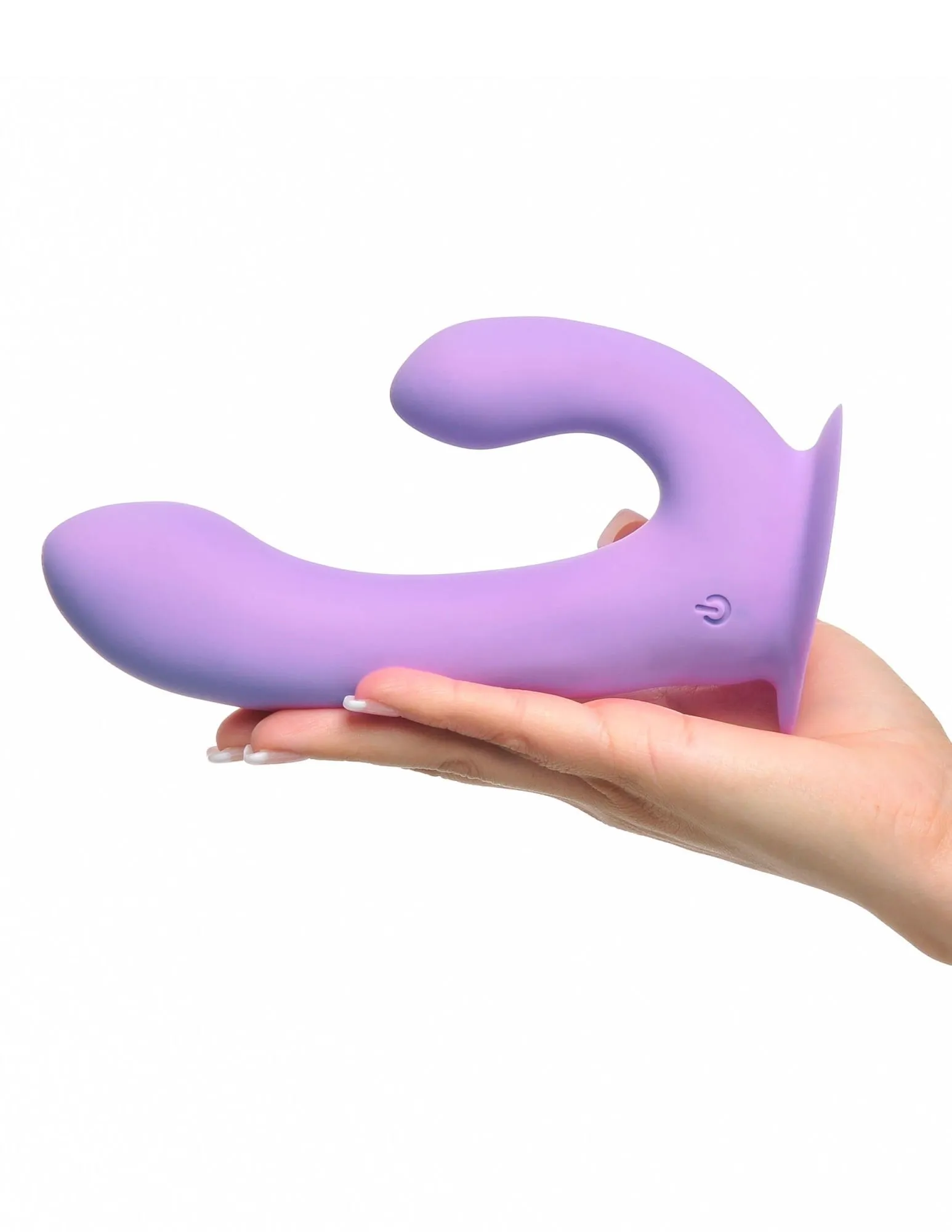 вибратор pipedream fantasy for her duo pleasure wallbang-her, фиолетовый в России