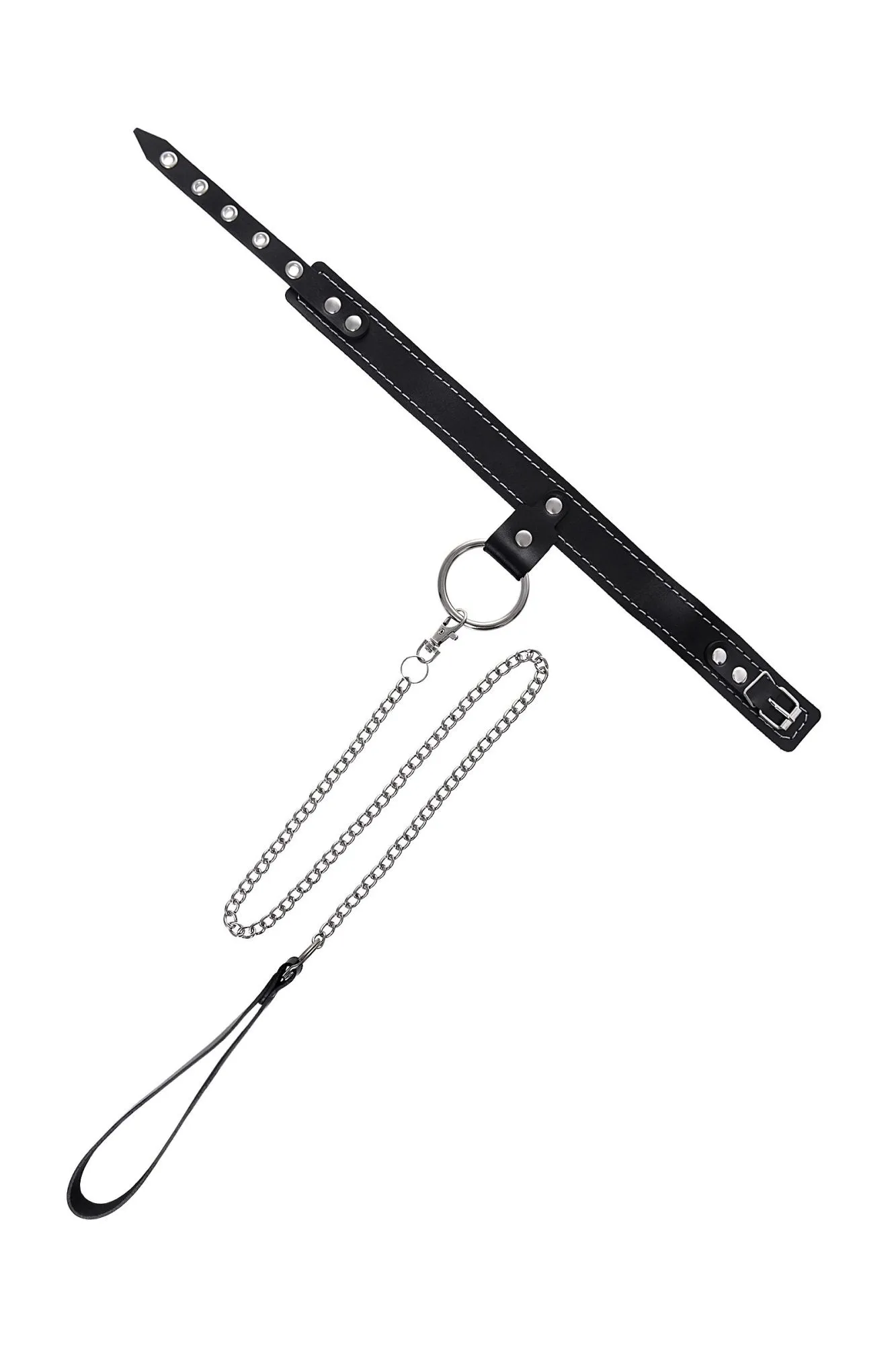 ошейник pecado bdsm, однослойный pecado bdsm, узкий, натуральная кожа, черный в России