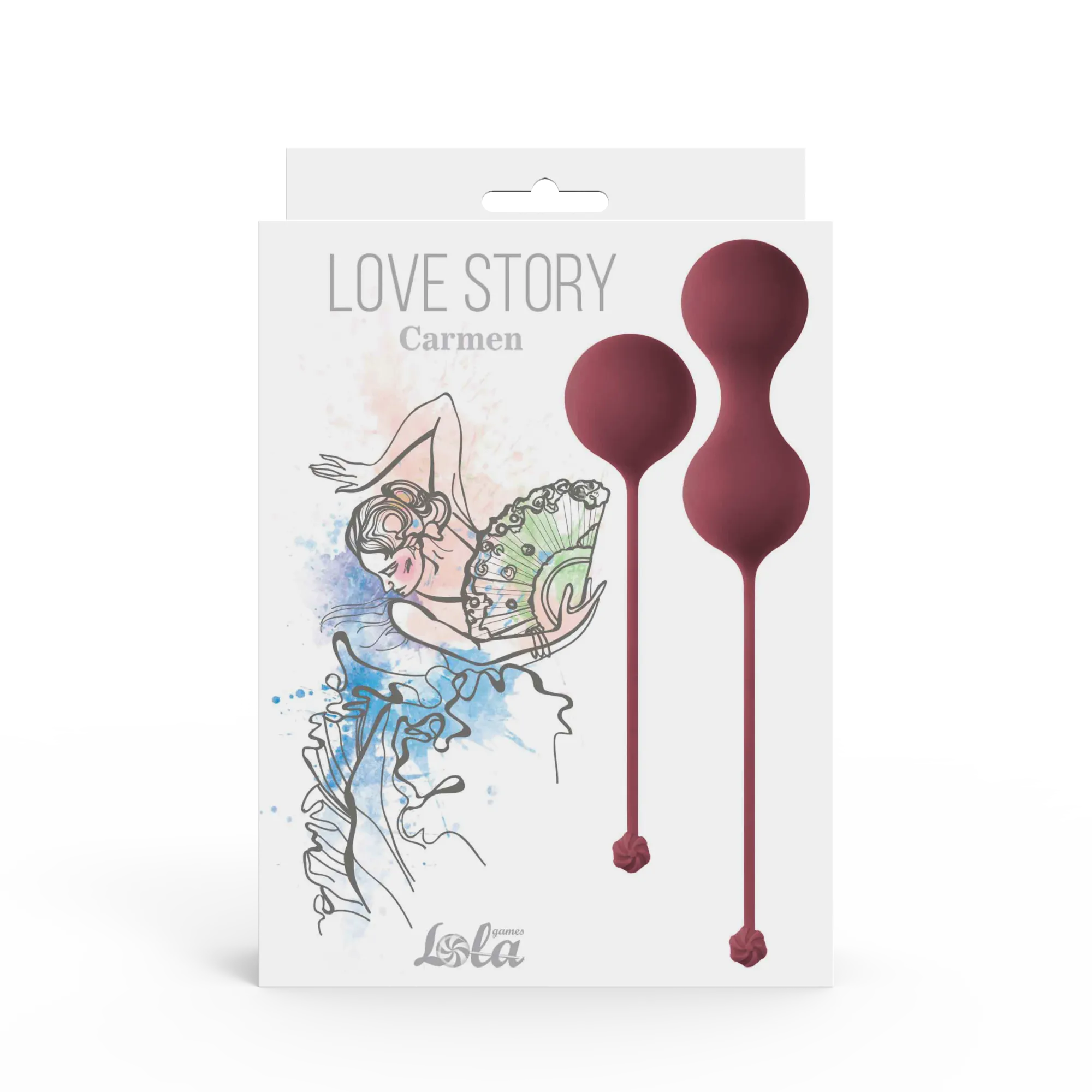 набор вагинальных шариков love story carmen wine red 3011-02lola в России