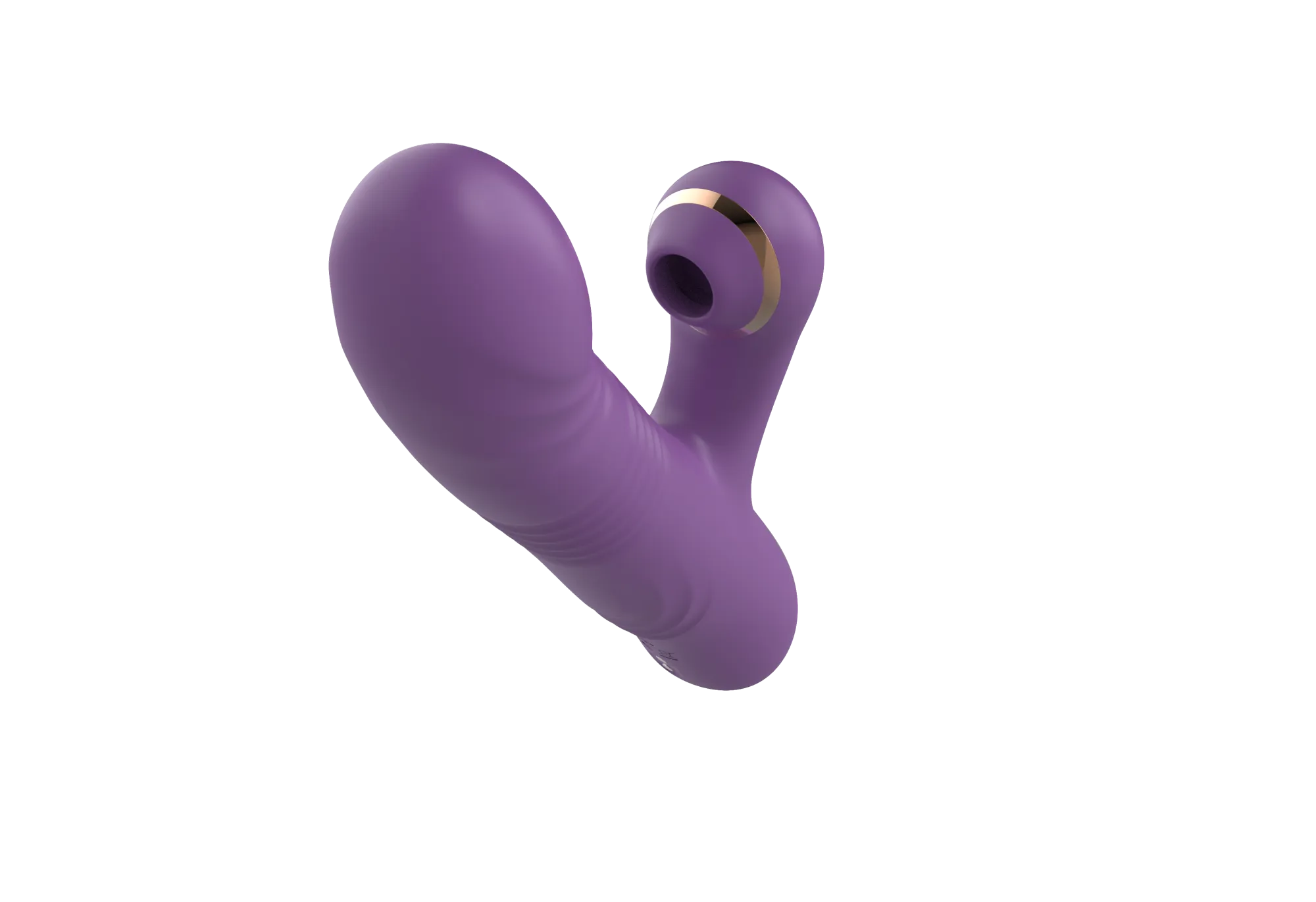 силиконовый вибратор с возвратно-поступательной стимуляцией sw24126-purple в России