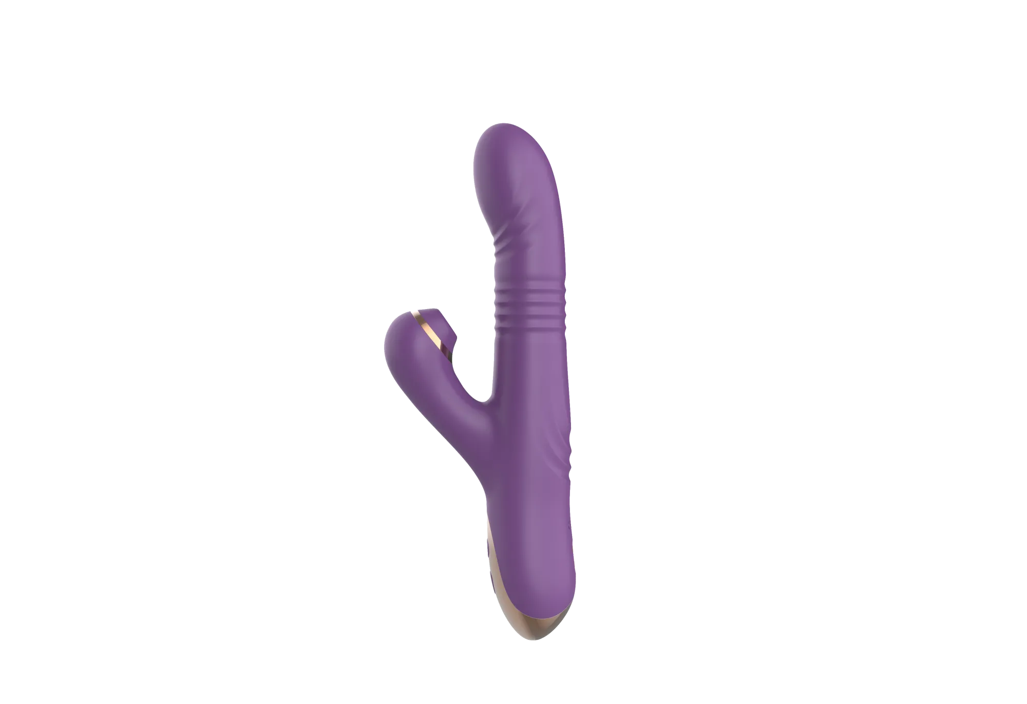 силиконовый вибратор с возвратно-поступательной стимуляцией sw24126-purple в России