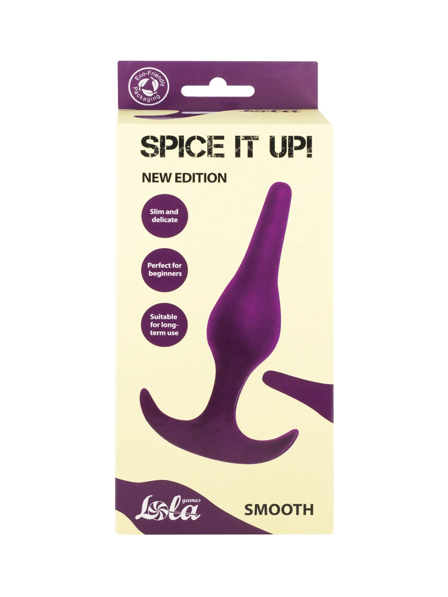 анальная пробка spice it up smooth ultraviole 8008-04lola в России