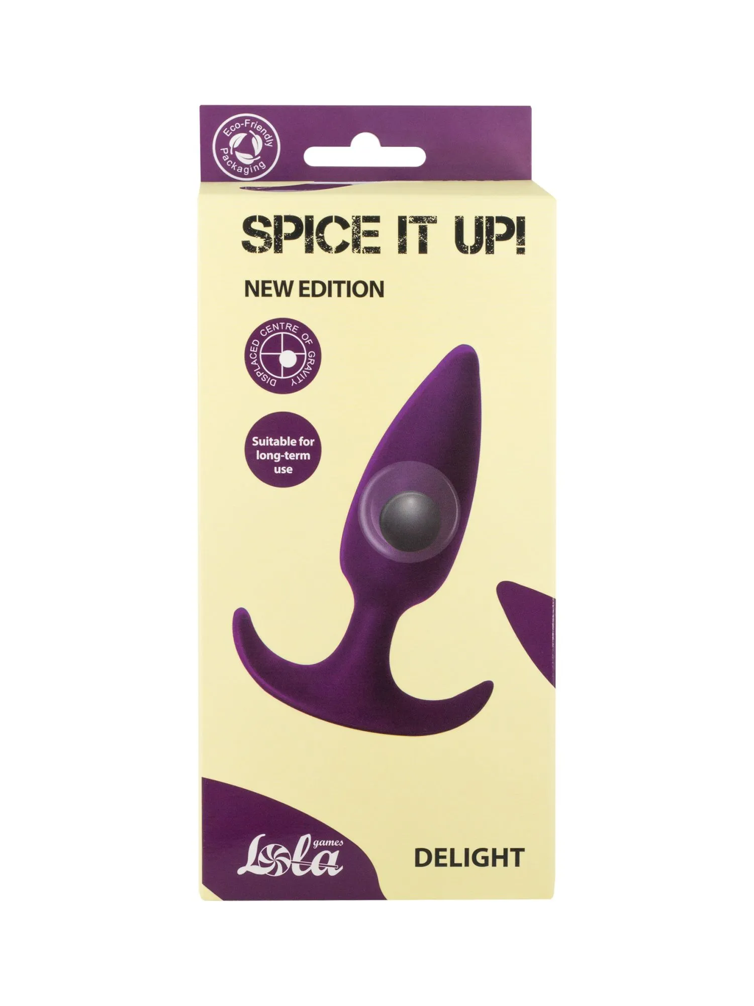 пробка со смещенным центром тяжести spice it up delight ultraviolet 8010-04lola в России