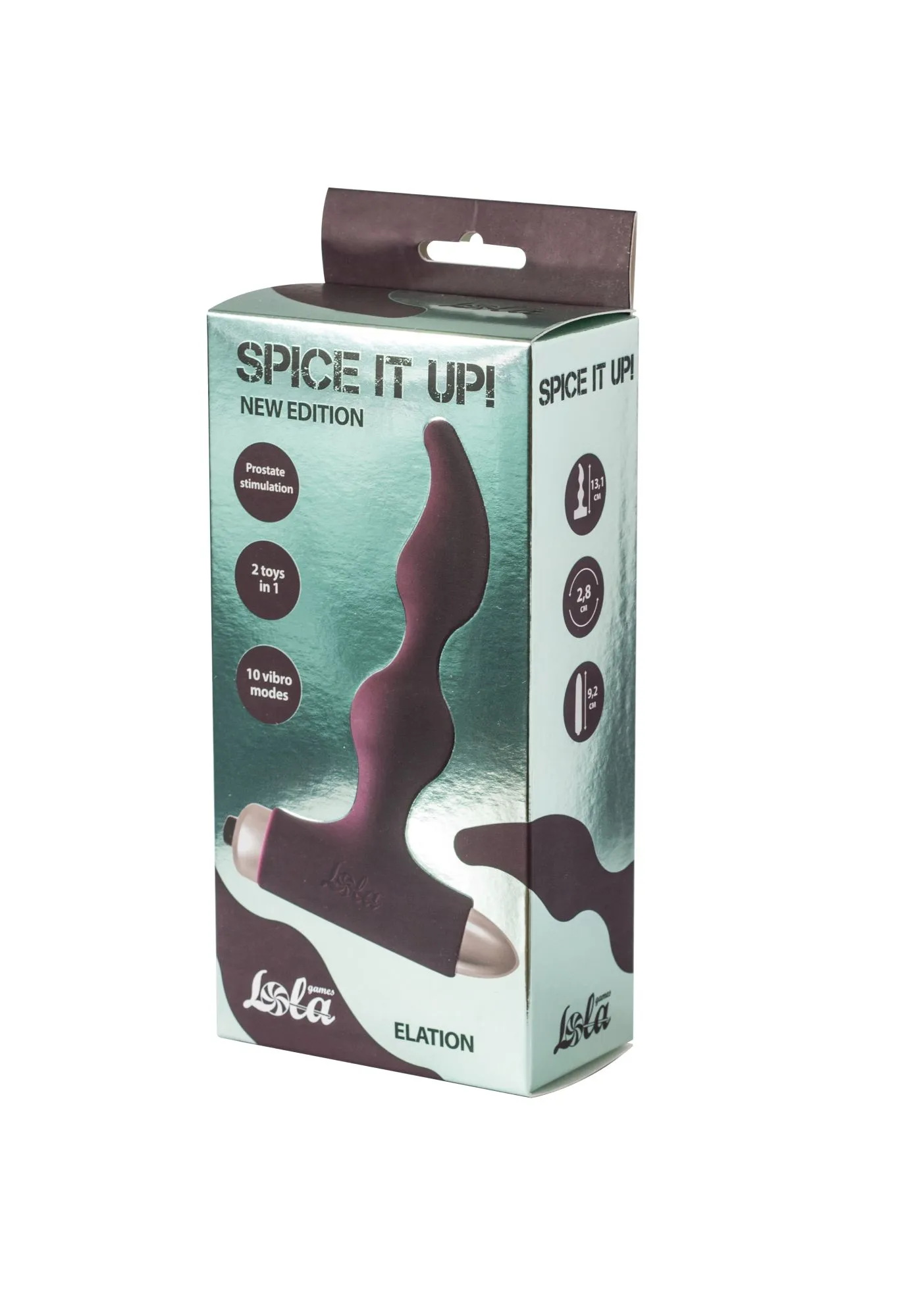 анальная пробка с вибрацией spice it up new edition elation wine red 8018-03lola в России