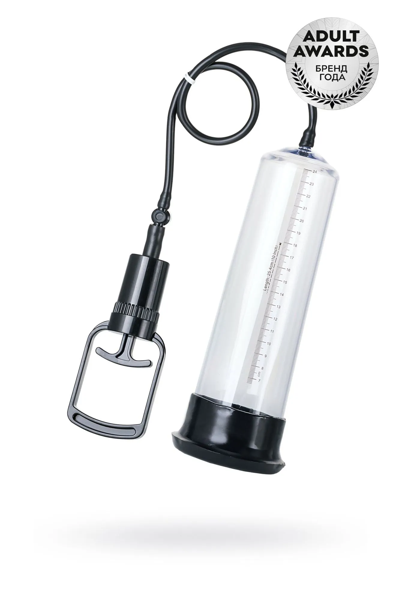 помпа для пениса toyfa a-toys, pvc, прозрачный, 27,5 см в России