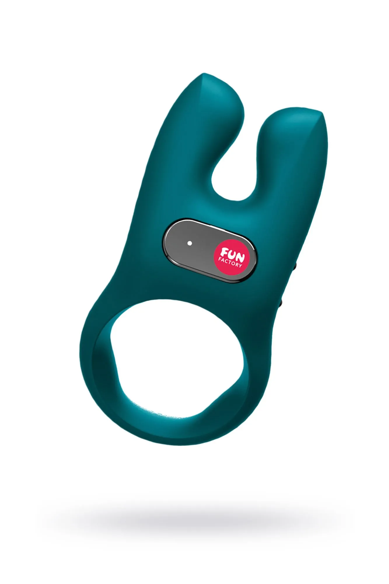 кольцо эрекционное fun factory nos с вибрацией, силикон, зелёное, 8 см в России