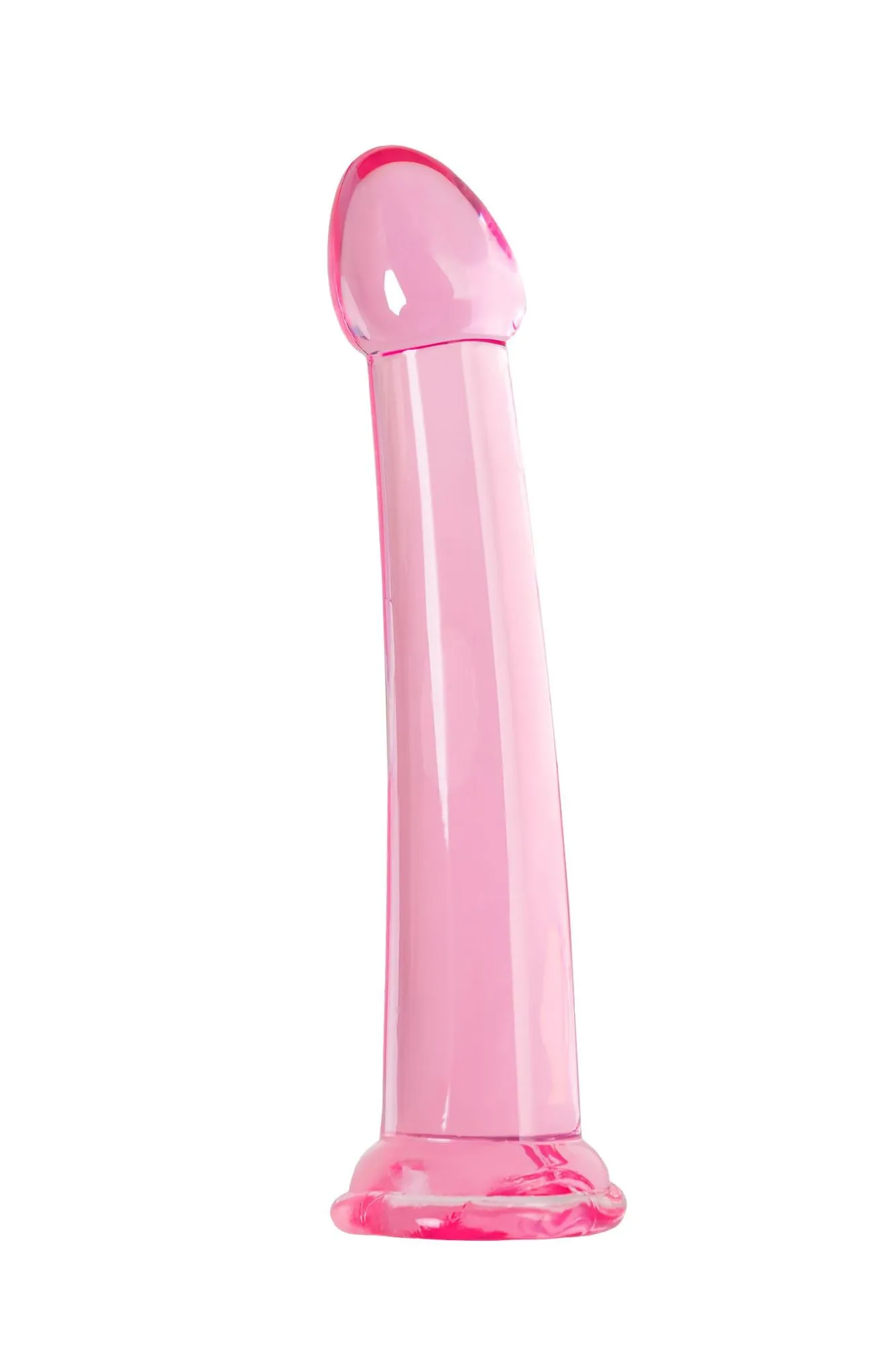 нереалистичный фаллоимитатор jelly dildo xl toyfa basic, tpe, розовый, 22 см в России