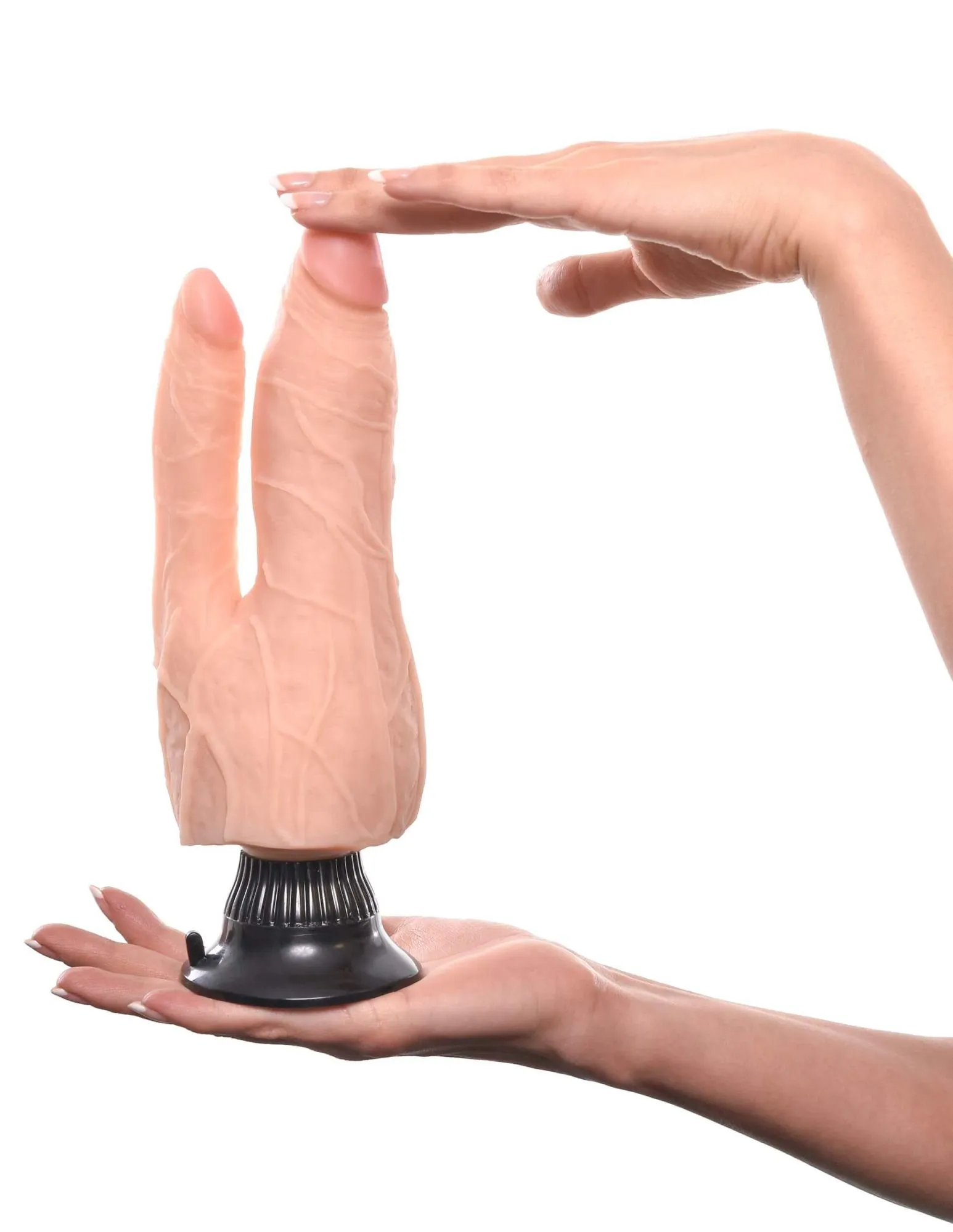 вибратор двойной pipedream real feel deluxe № 8, телесный в России