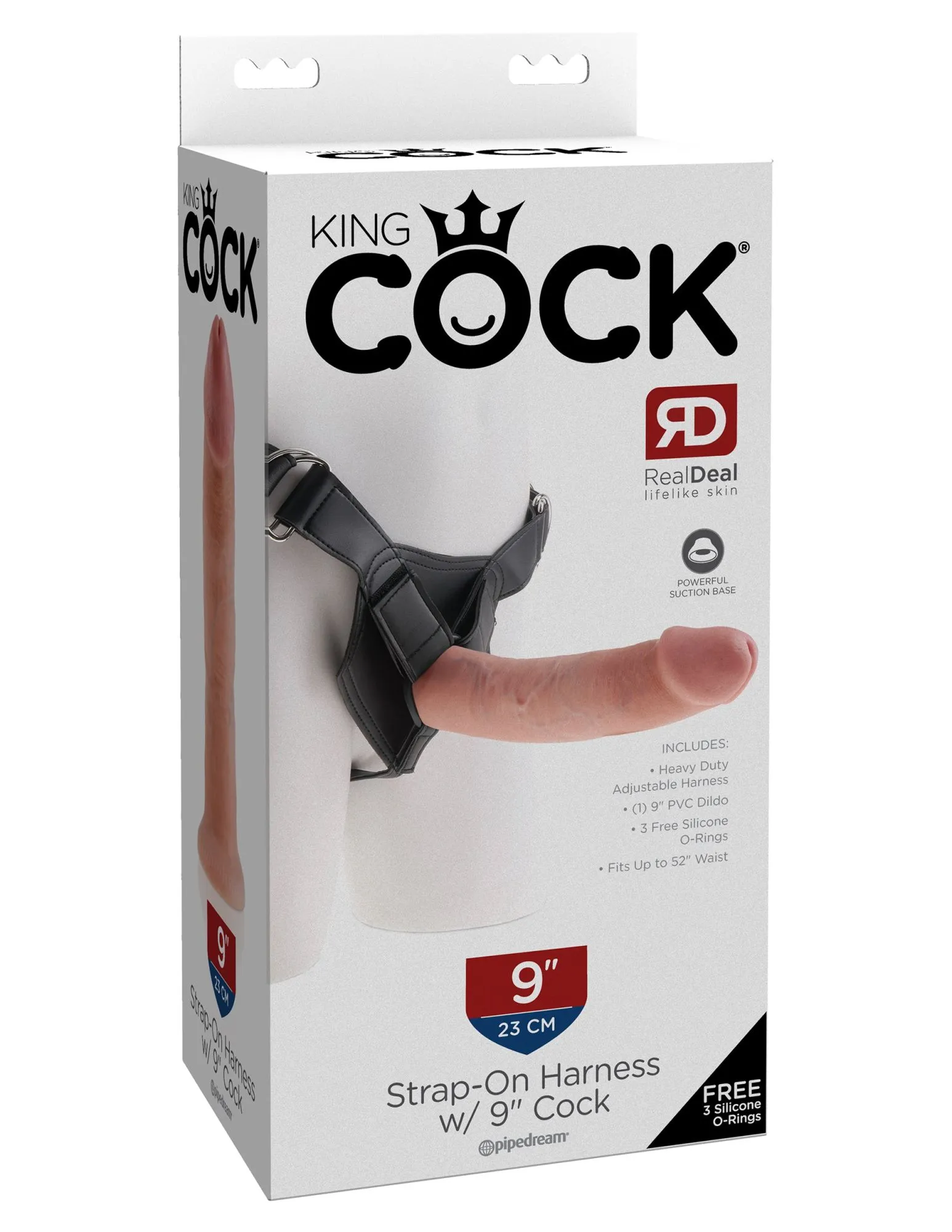 страпон strap on harness with 9" cock 562421pd в России