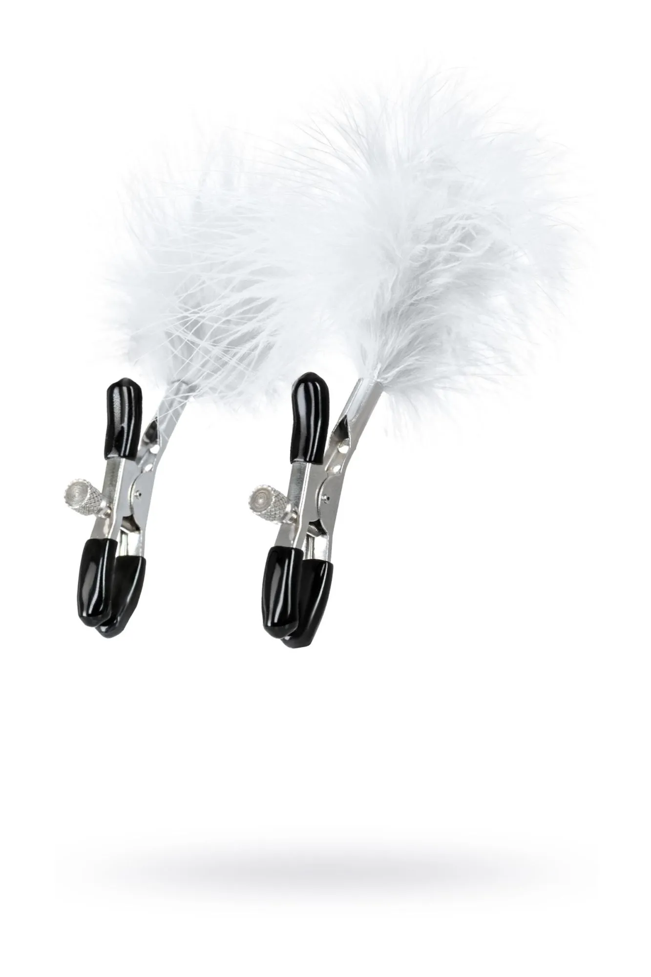 зажимы для сосков toyfa theatre, металл с пухом в России