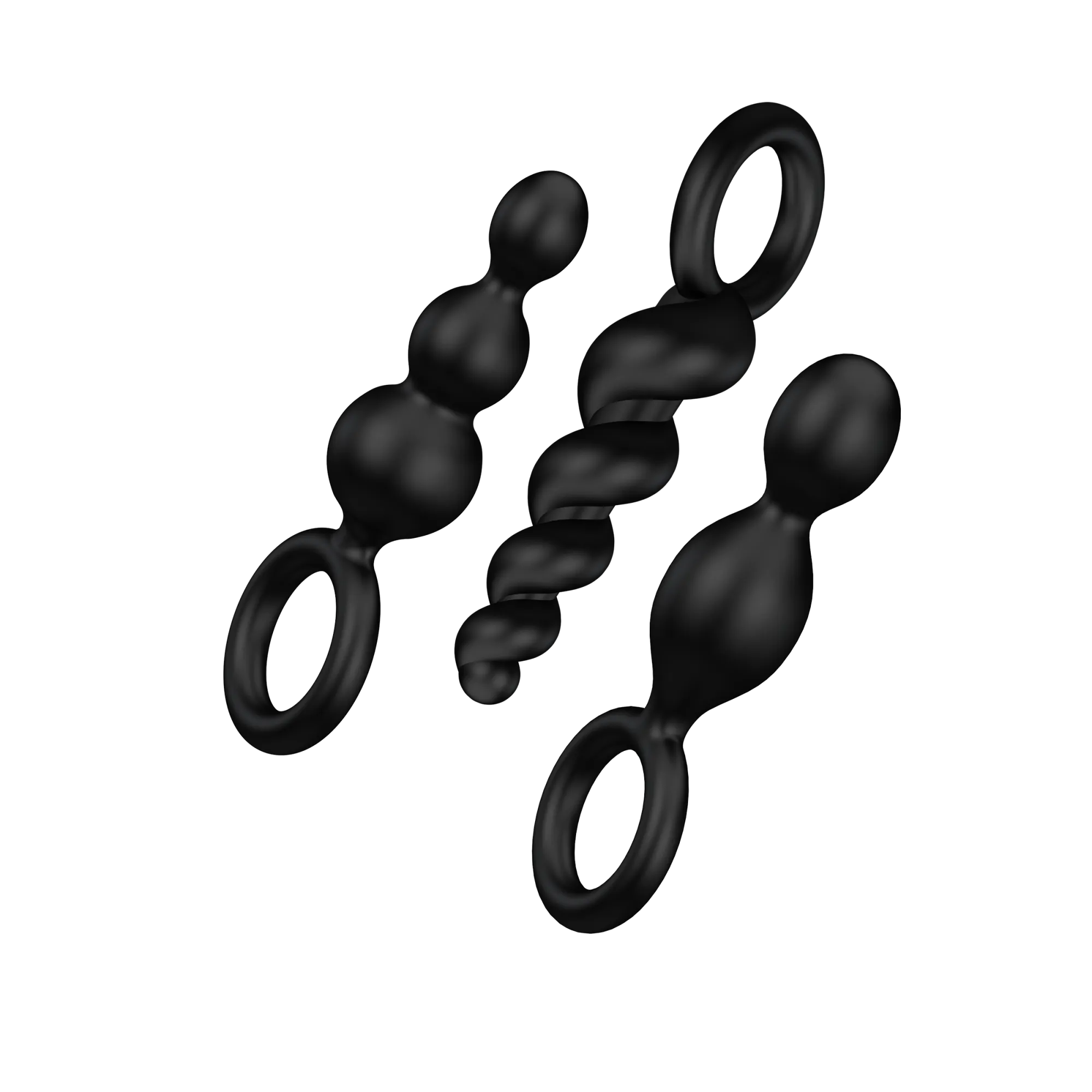 комплект анальных стимуляторов satisfyer black 000756sa в России