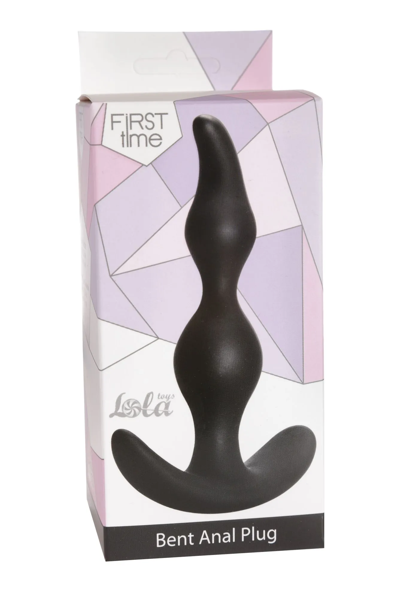 анальная пробка bent anal plug black 5002-03lola в России