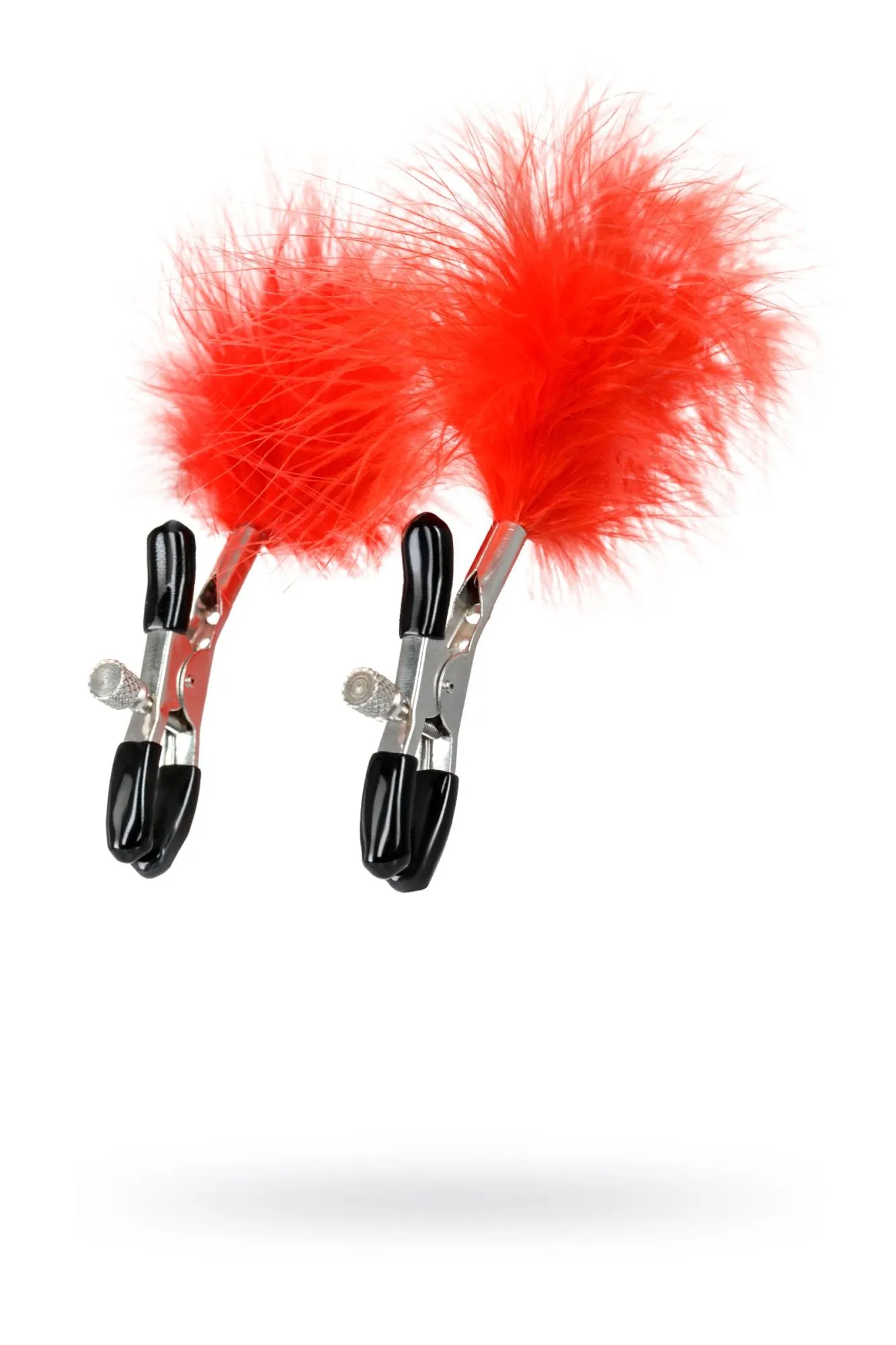 зажимы для сосков toyfa theatre, металл, красный в России