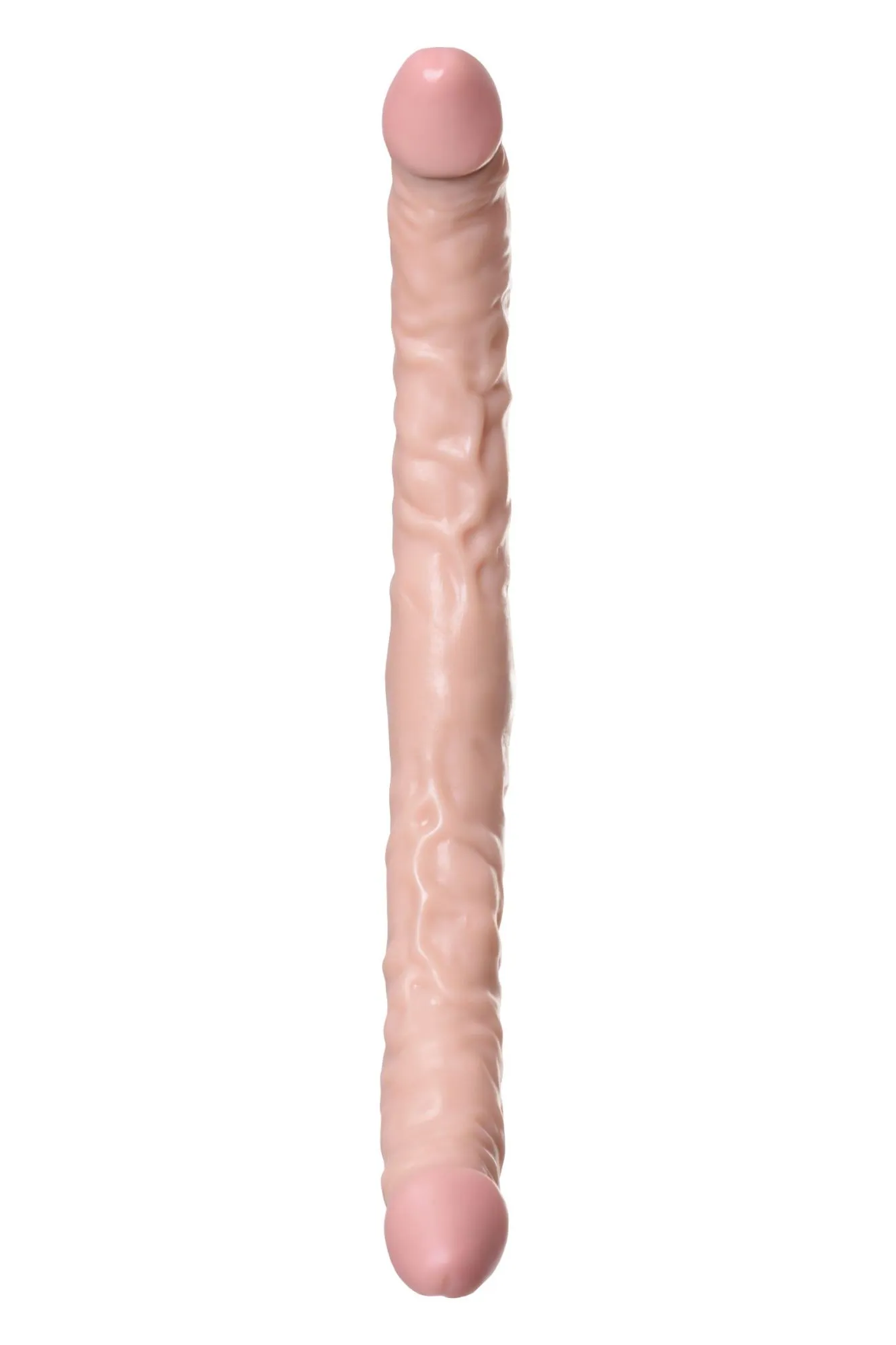 двусторонний фаллоимитатор toyfa realstick nude реалистичный, pvc, телесный, 42,5 см в России