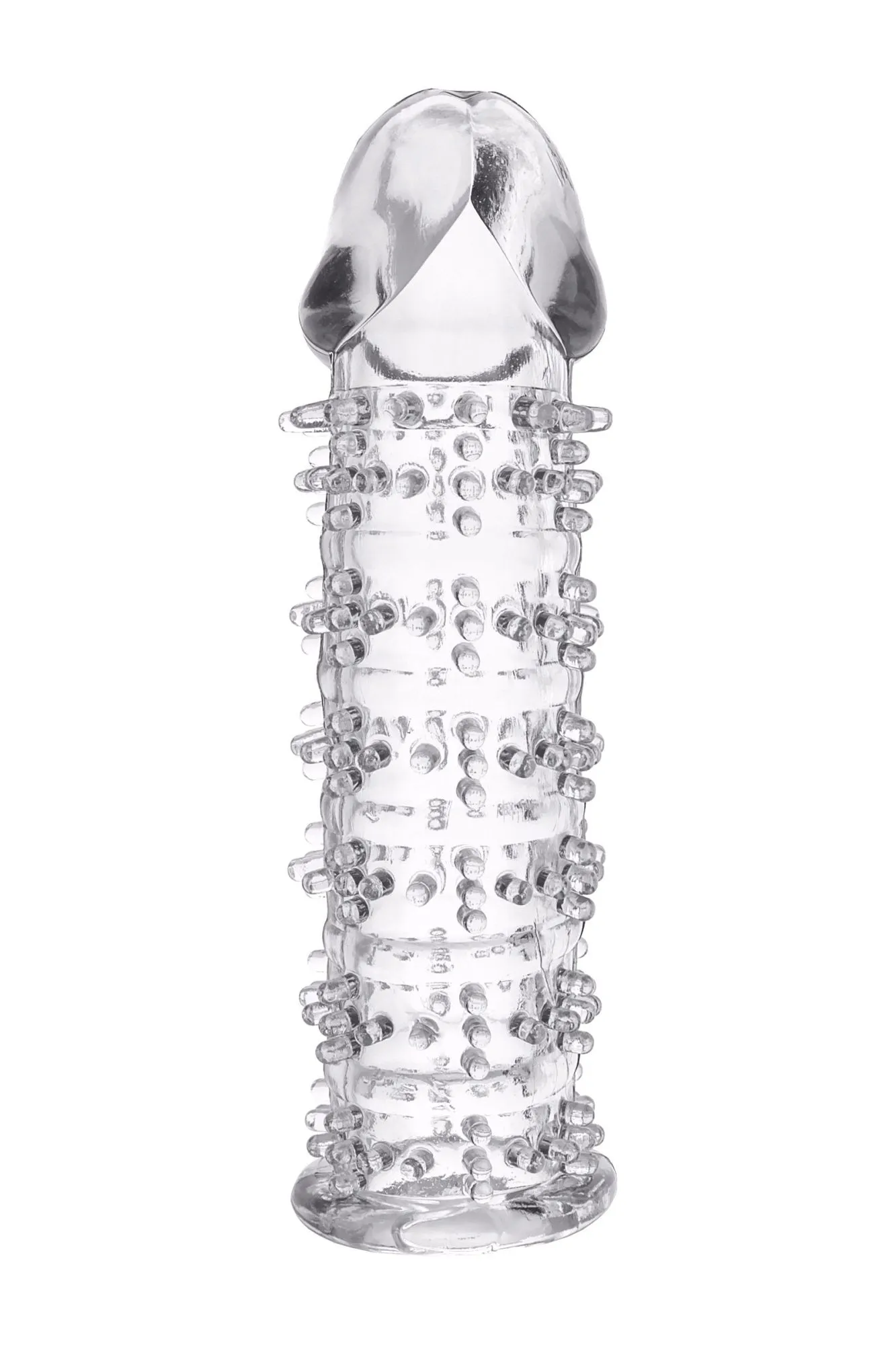 насадка toyfa, tpe, прозрачный, 12,5 см в России