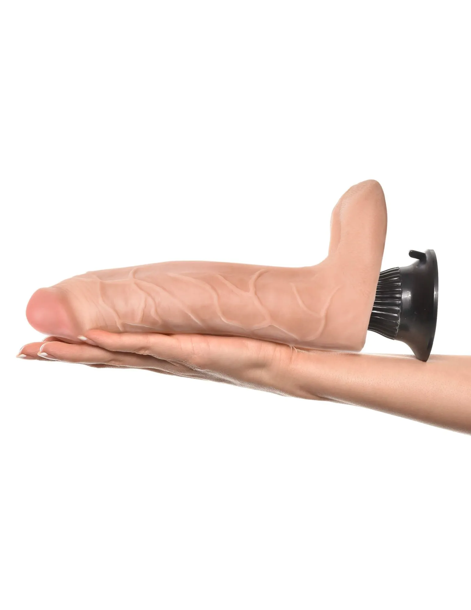 вибратор с присоской pipedream real feel deluxe № 6, телесный в России