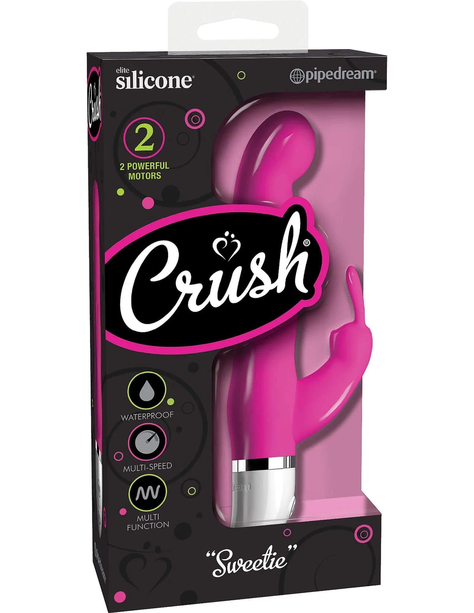 вибратор pipedream crush sweetie, розовый в России