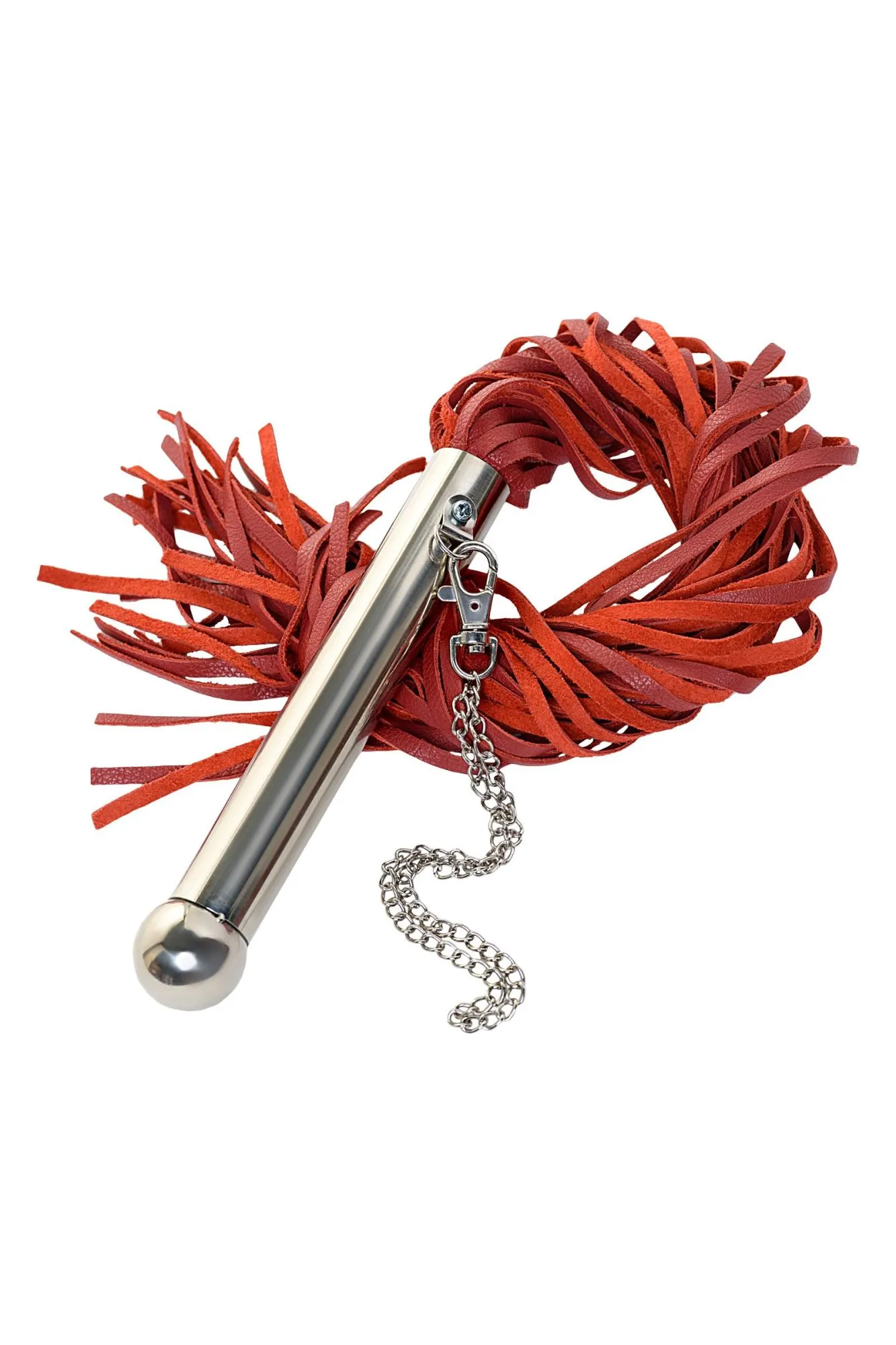 плеть toyfa theatre, кожаная, красная, 70 см в России