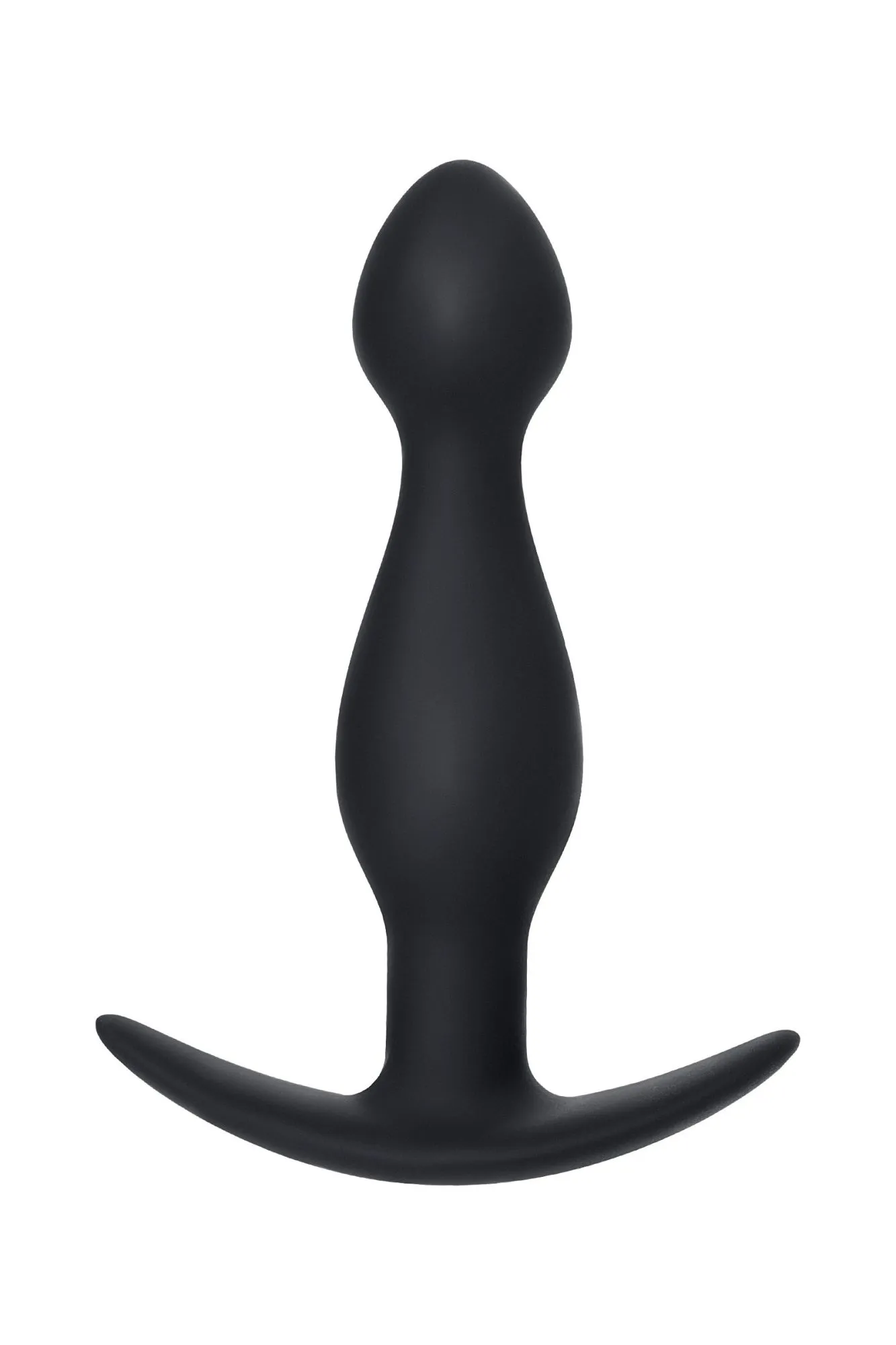 анальная пробка a-toys by toyfa, размер s, cиликон, черная, 11,5 см в России