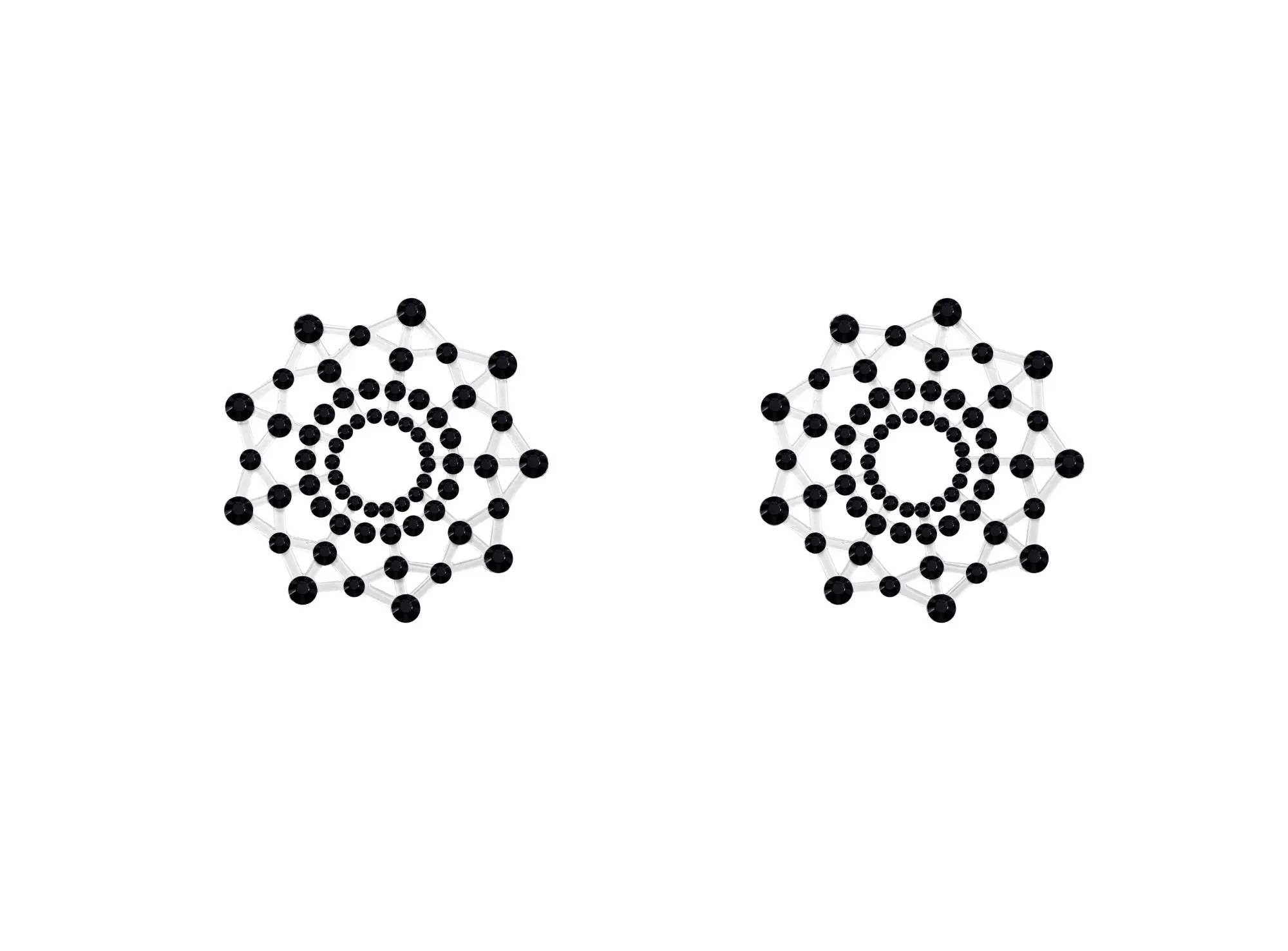 Эротическое наклейки на грудь burlesque rowland black 3639-02lola в России