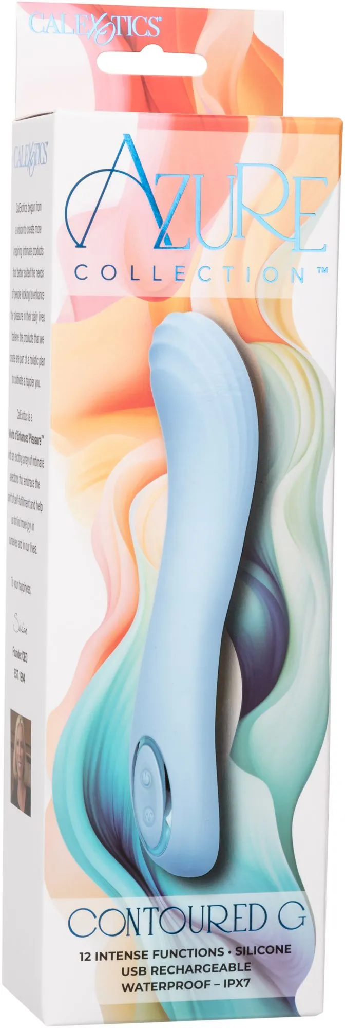вибромассажер azure collection - contoured g в России