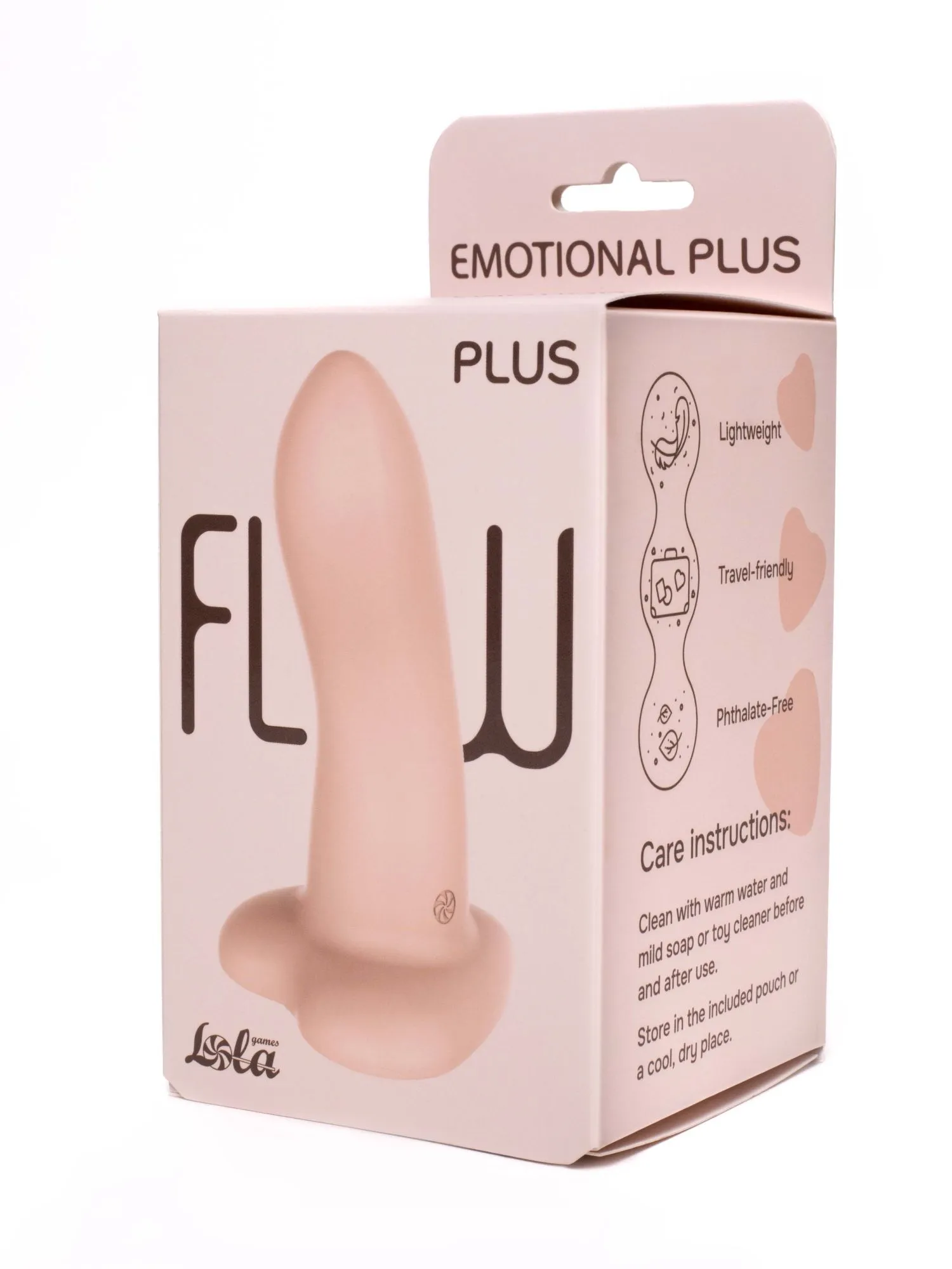 нереалистичный дилдо emotional plus flesh 2044-03lola в России